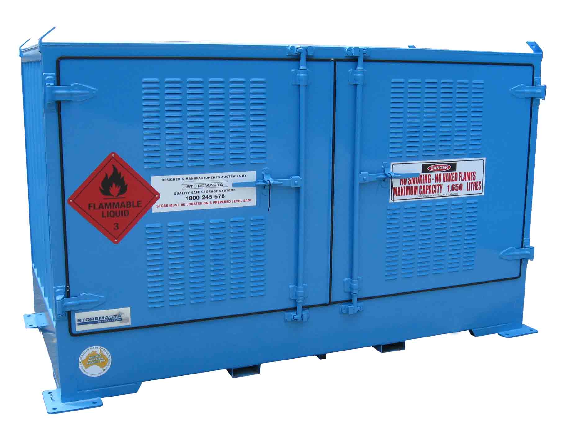 Relocatable Outdoor Drums Stores Spare Parts