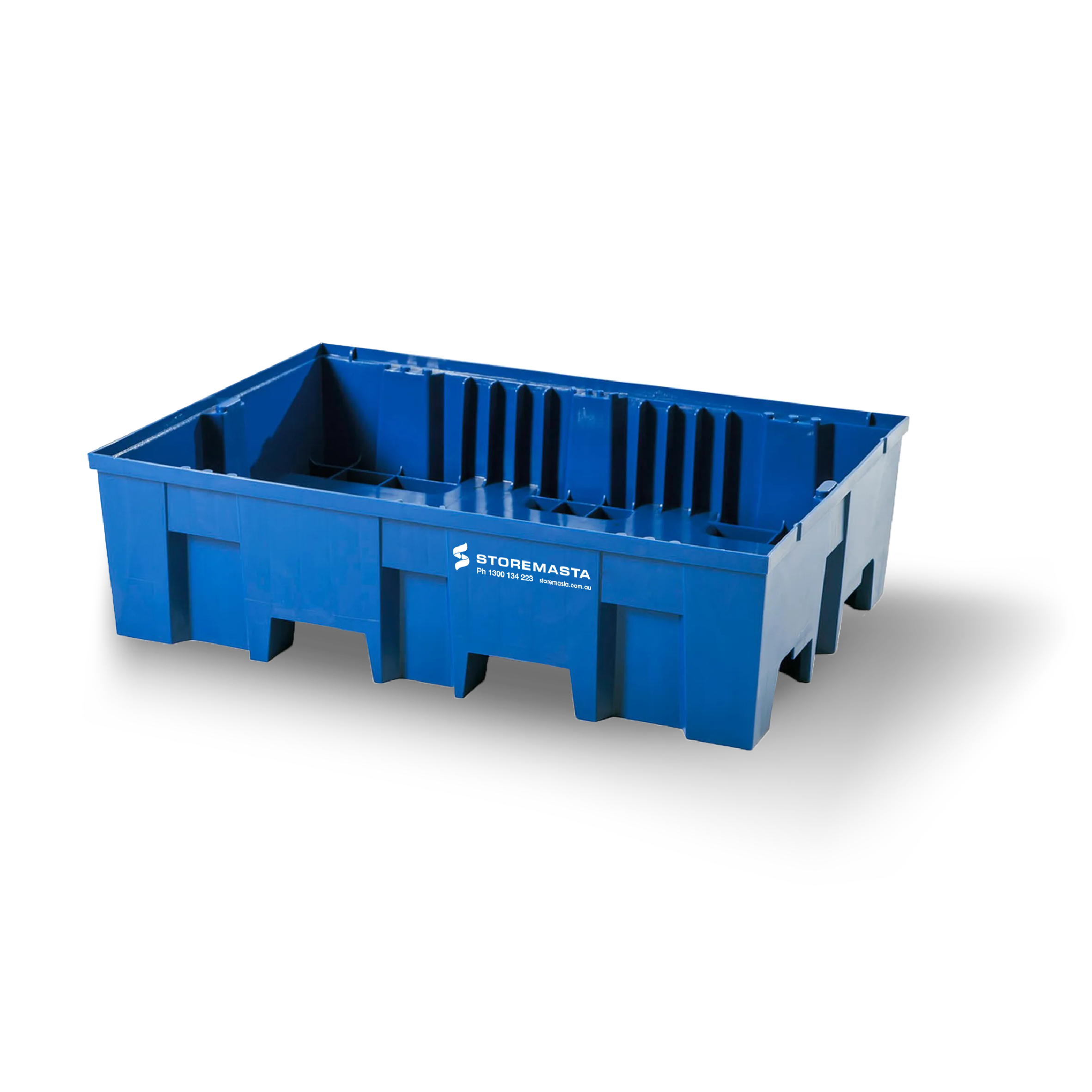 220L Polyethylene Sump Pallet - Blue