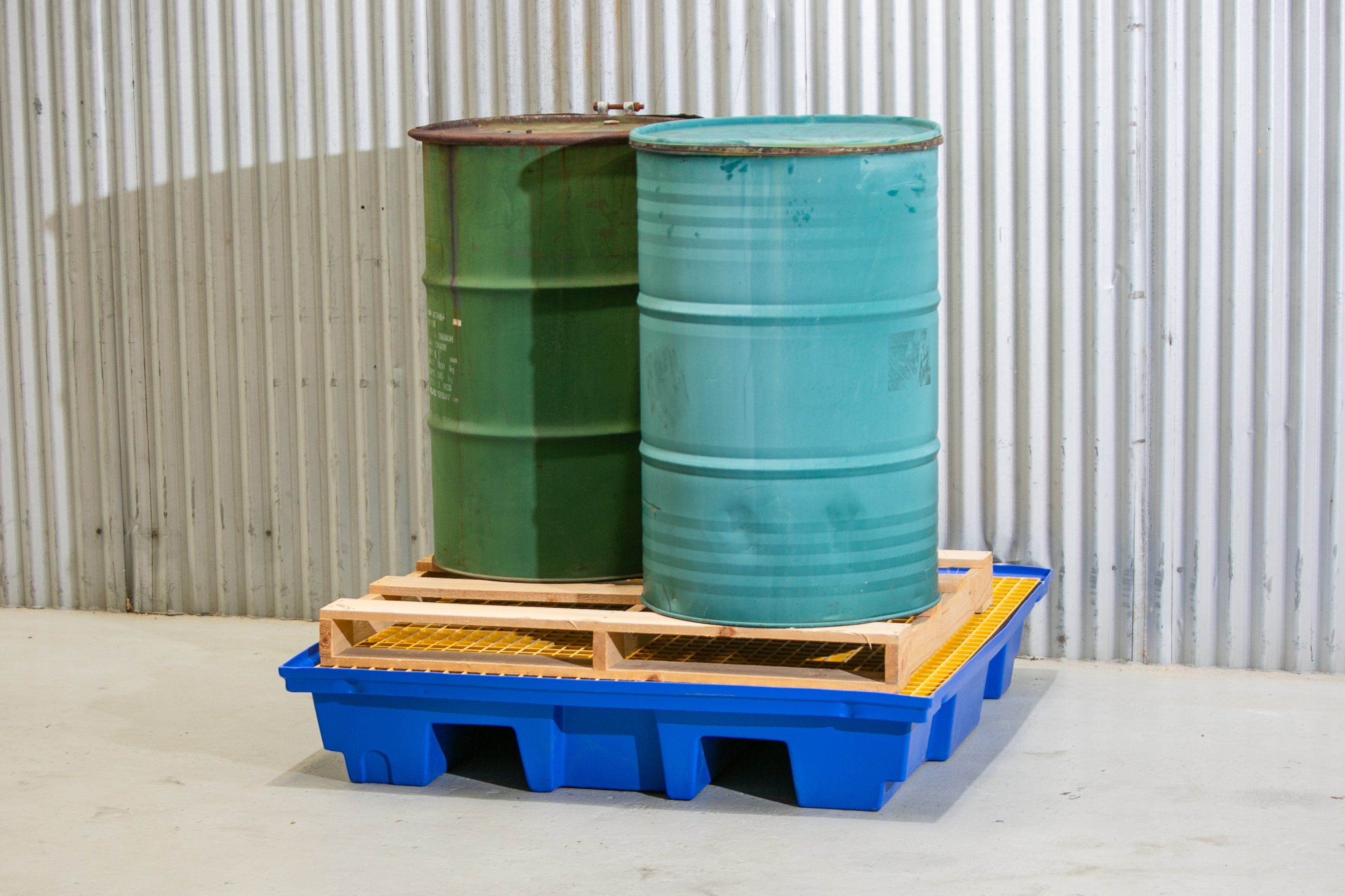 Polyethylene Drum Bund - 4 Drum