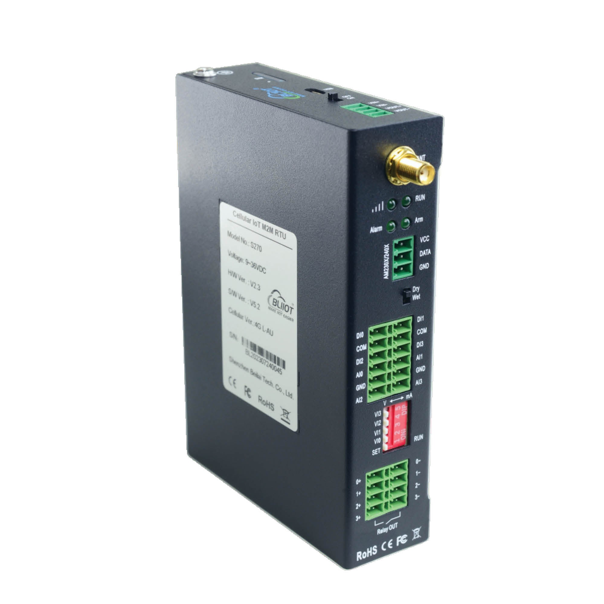 18 Outlet Battery Charging Cabinet with Fire Suppression System - Monitored with Auto Dialer