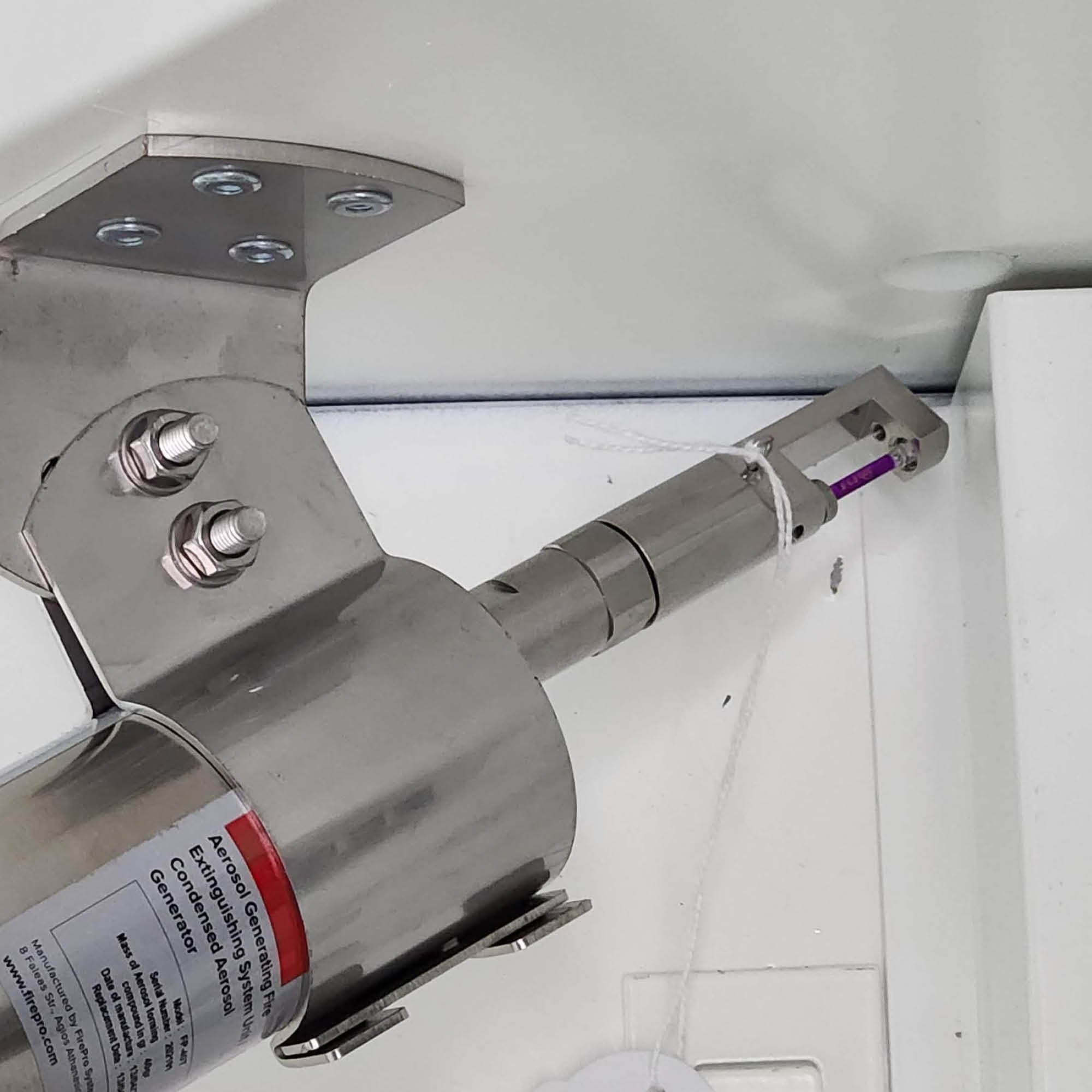 8 Outlet Battery Charging Cabinet with BTA Fire Suppression System - Non Monitored