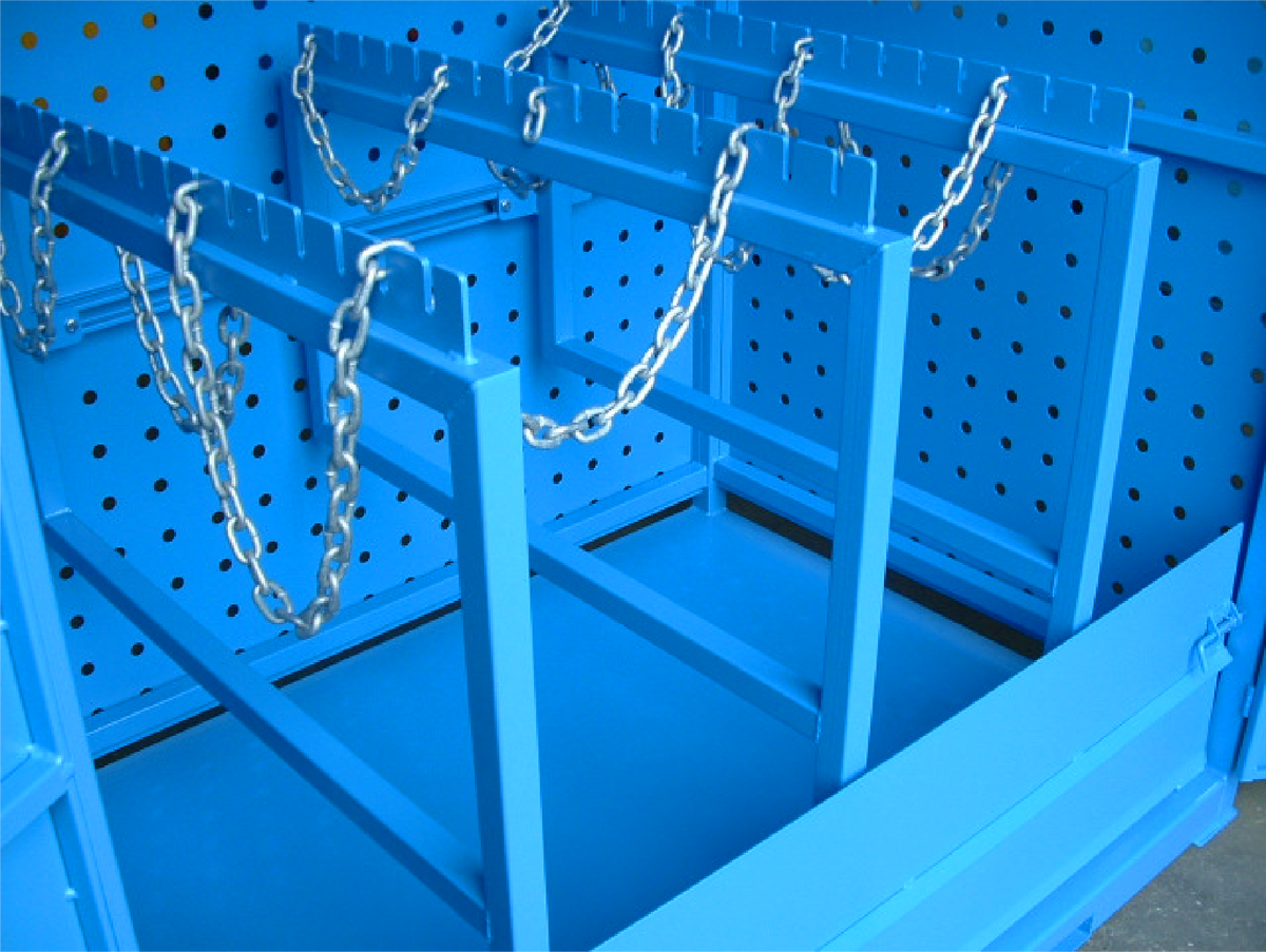 XXLarge - Gas Cylinder Store - Single Sided Access