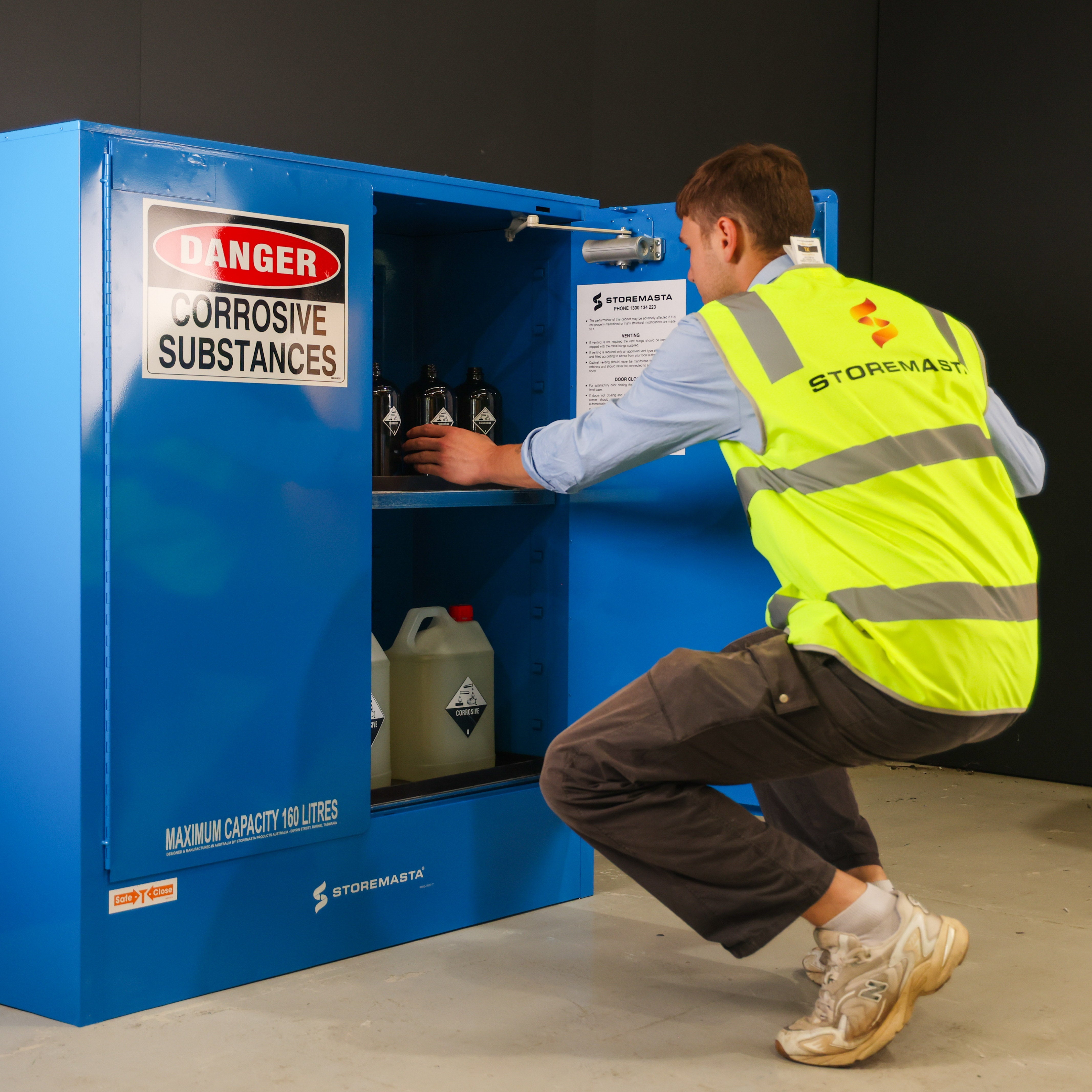 160L - Corrosive Substance Storage Cabinet