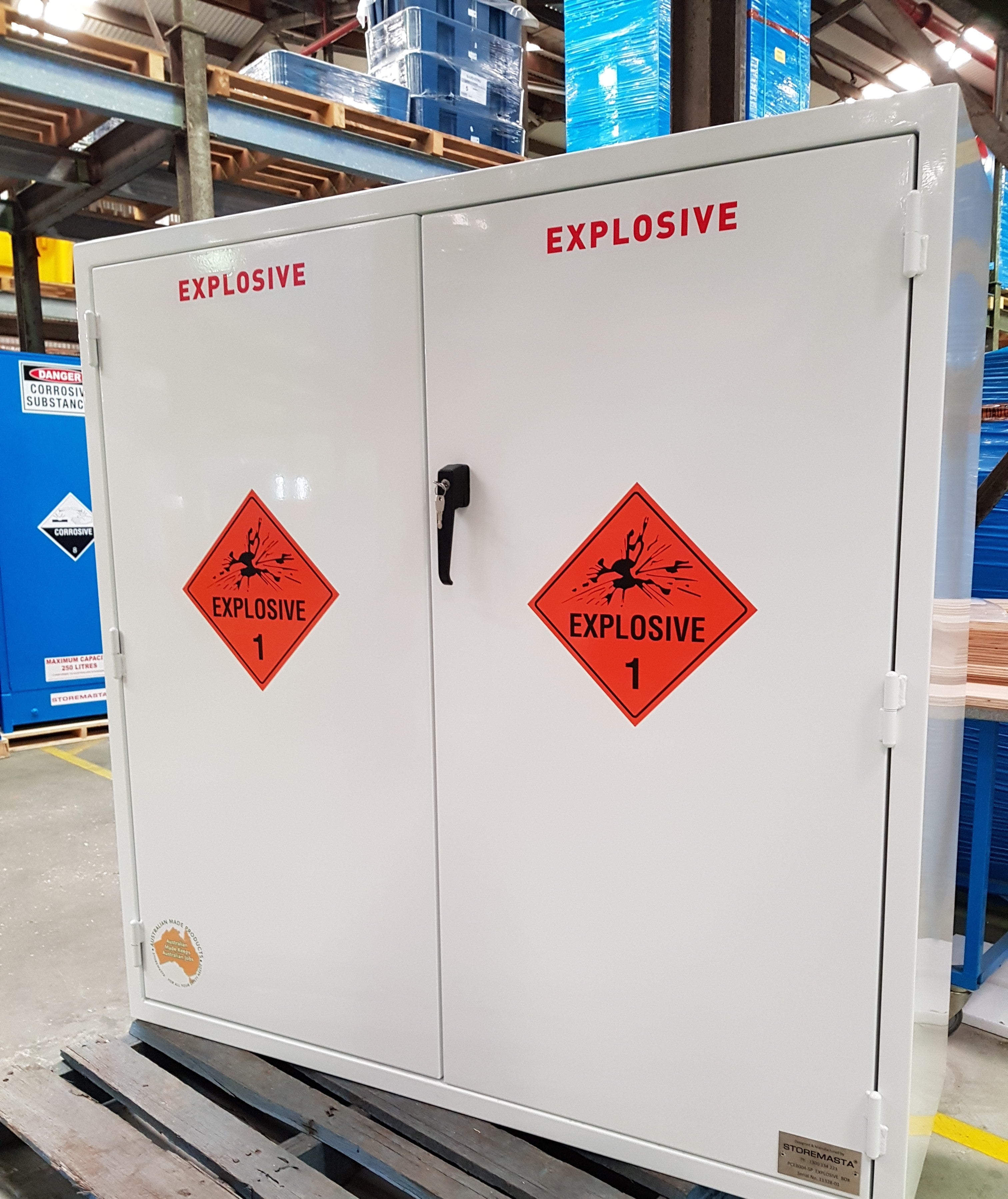 Explosives Storage Cabinets and Boxes