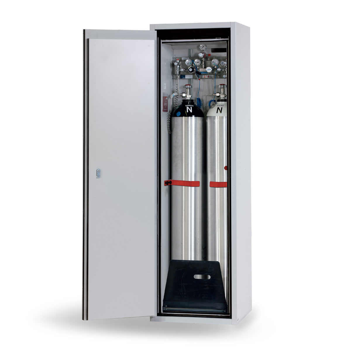 HI-LINE G-LINE 90-minute Fire Rated Gas Cylinder Cabinet, 600mm wide, 2 x 50 L Cylinders (G90.205.060.2F)