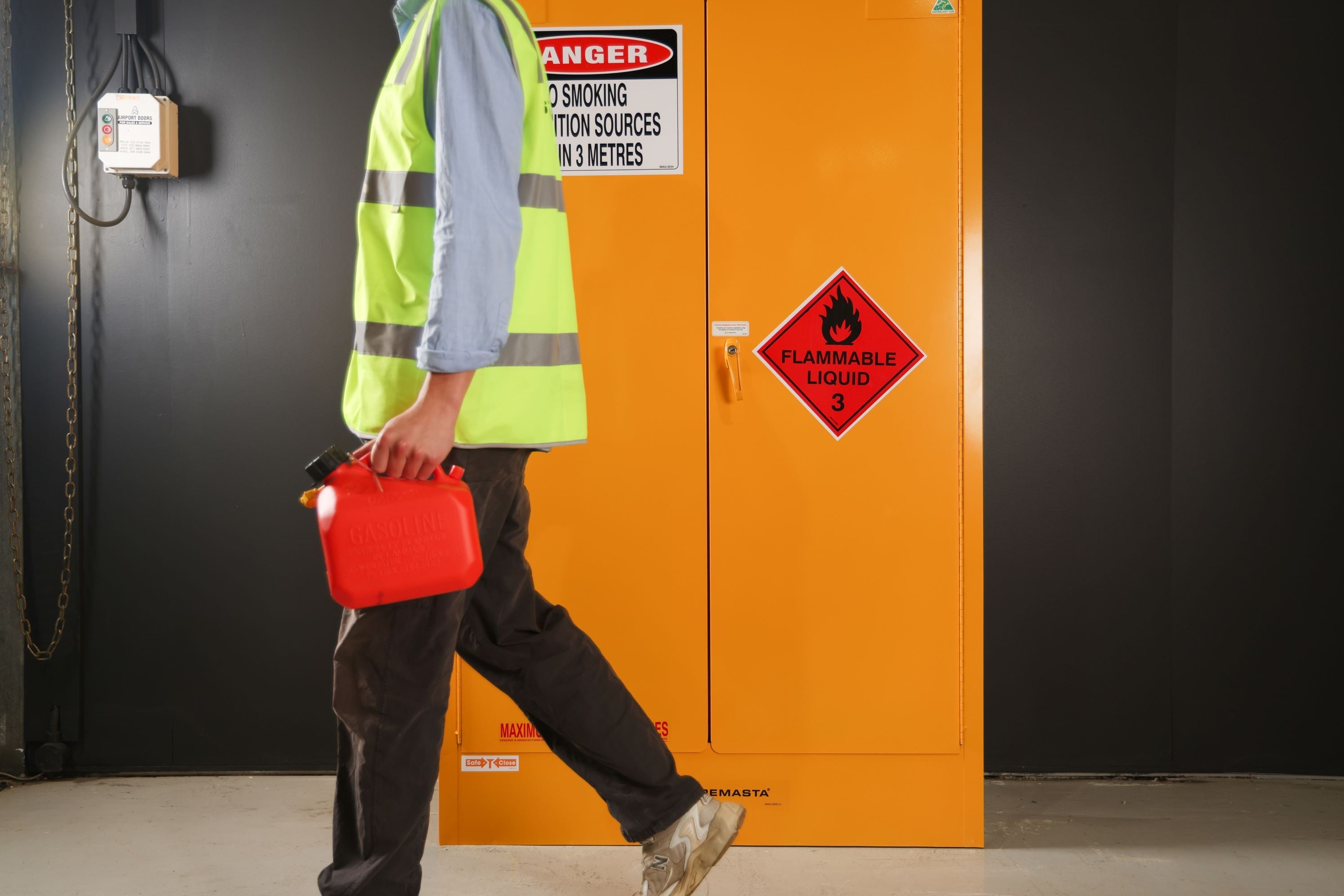 Australian Made Flammable Liquids Safety Cabinets