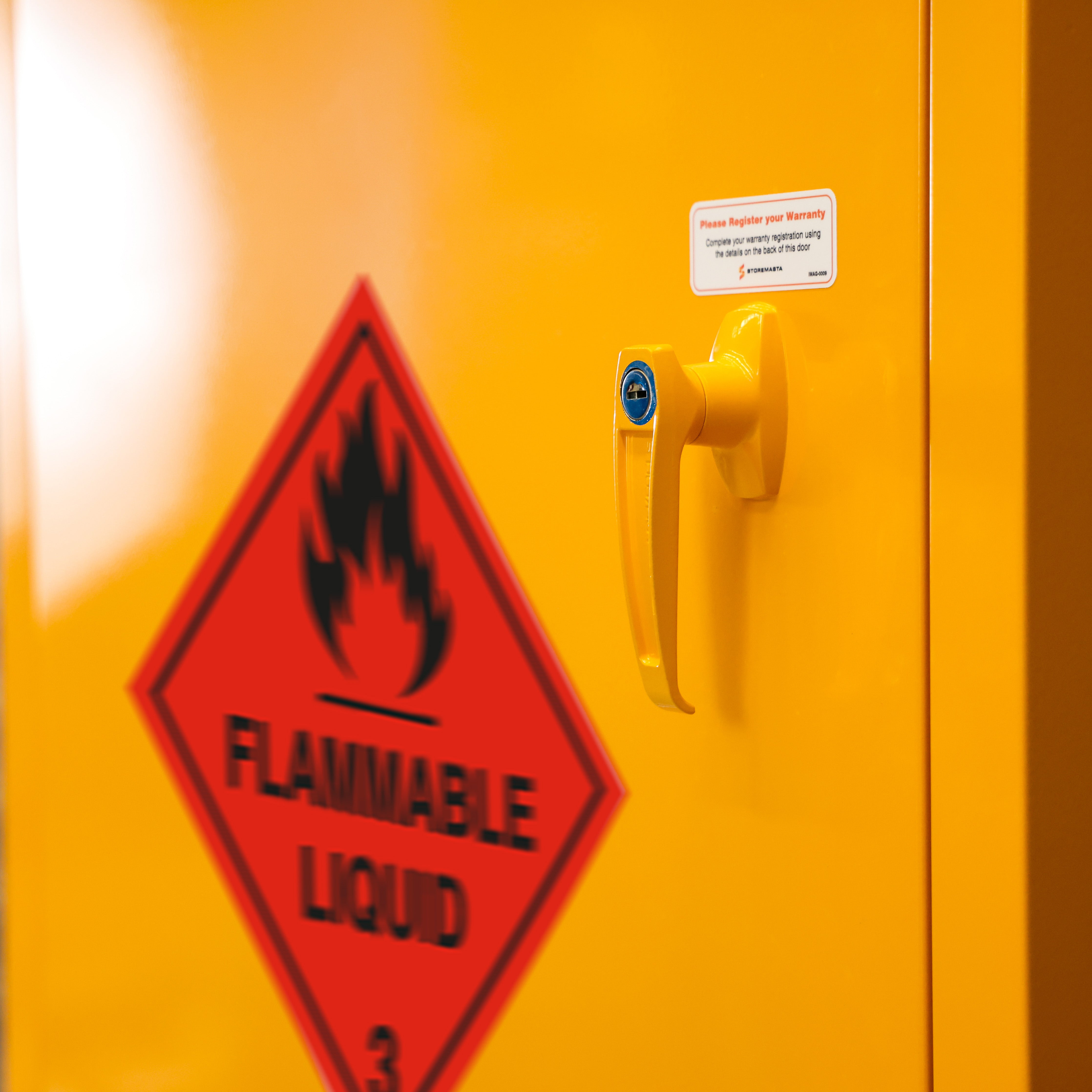 250L - Flammable Liquid Storage Cabinet - Single Door