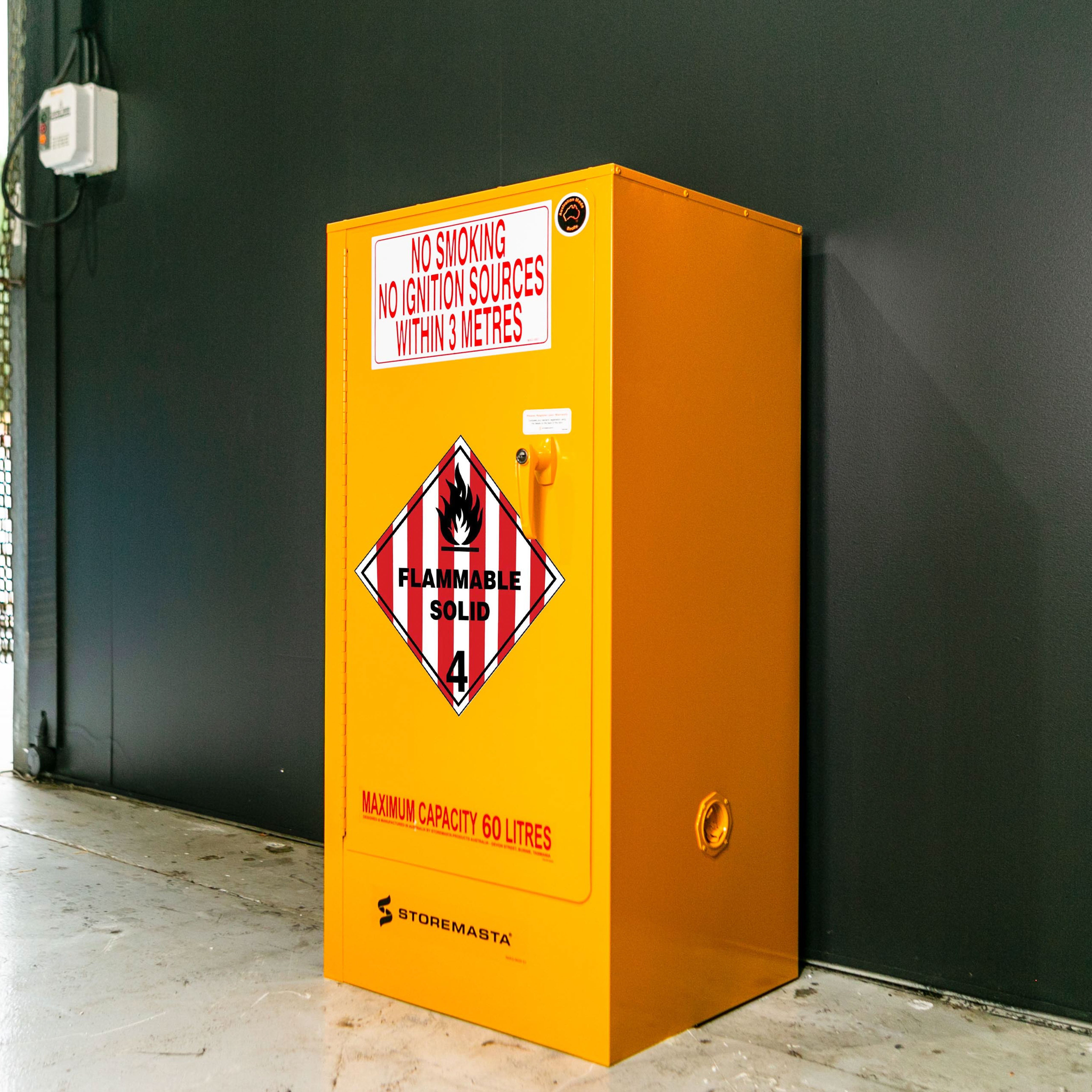 Flammable Solids Storage Cabinet - 60L