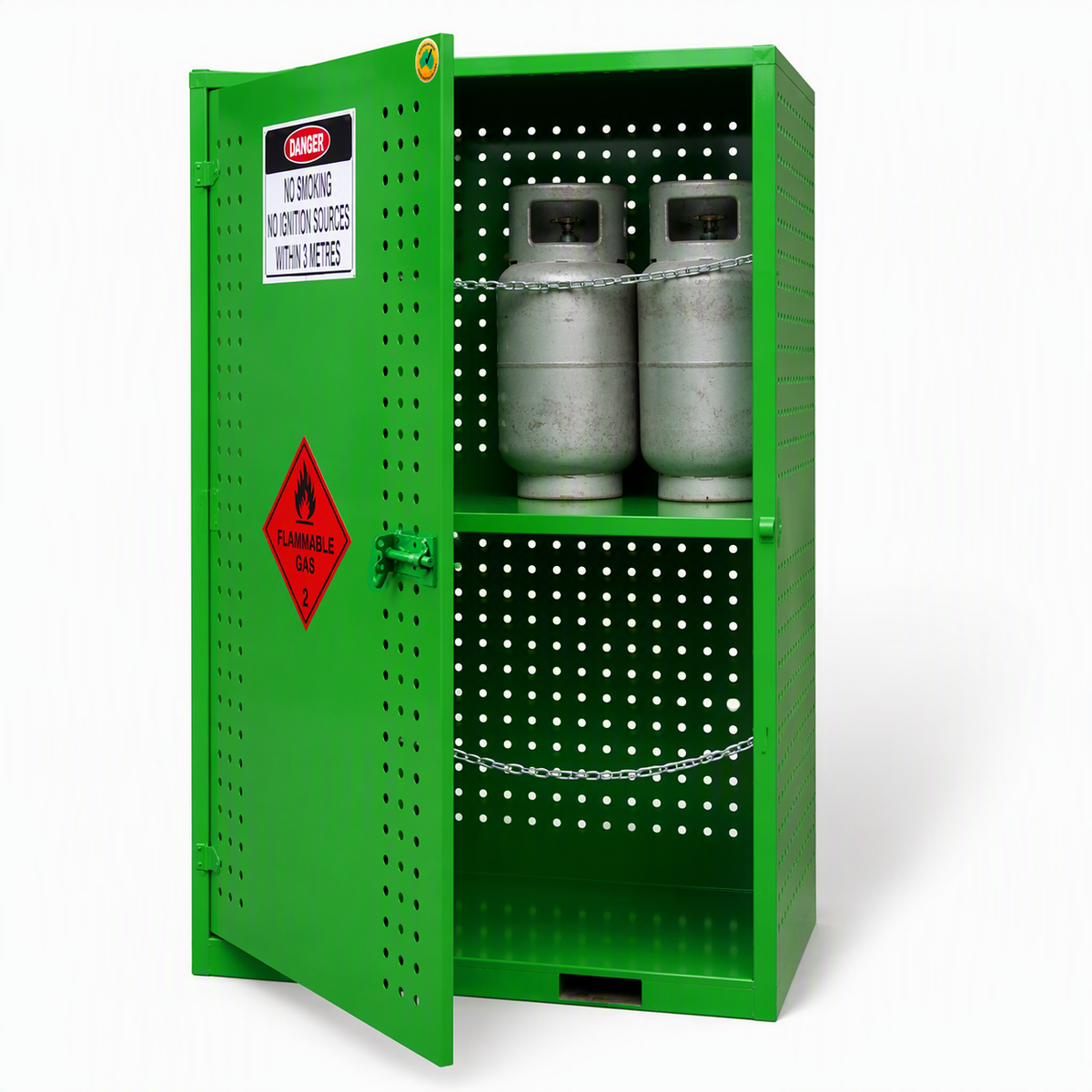 12 Cylinder - Forklift LPG Bottle Store