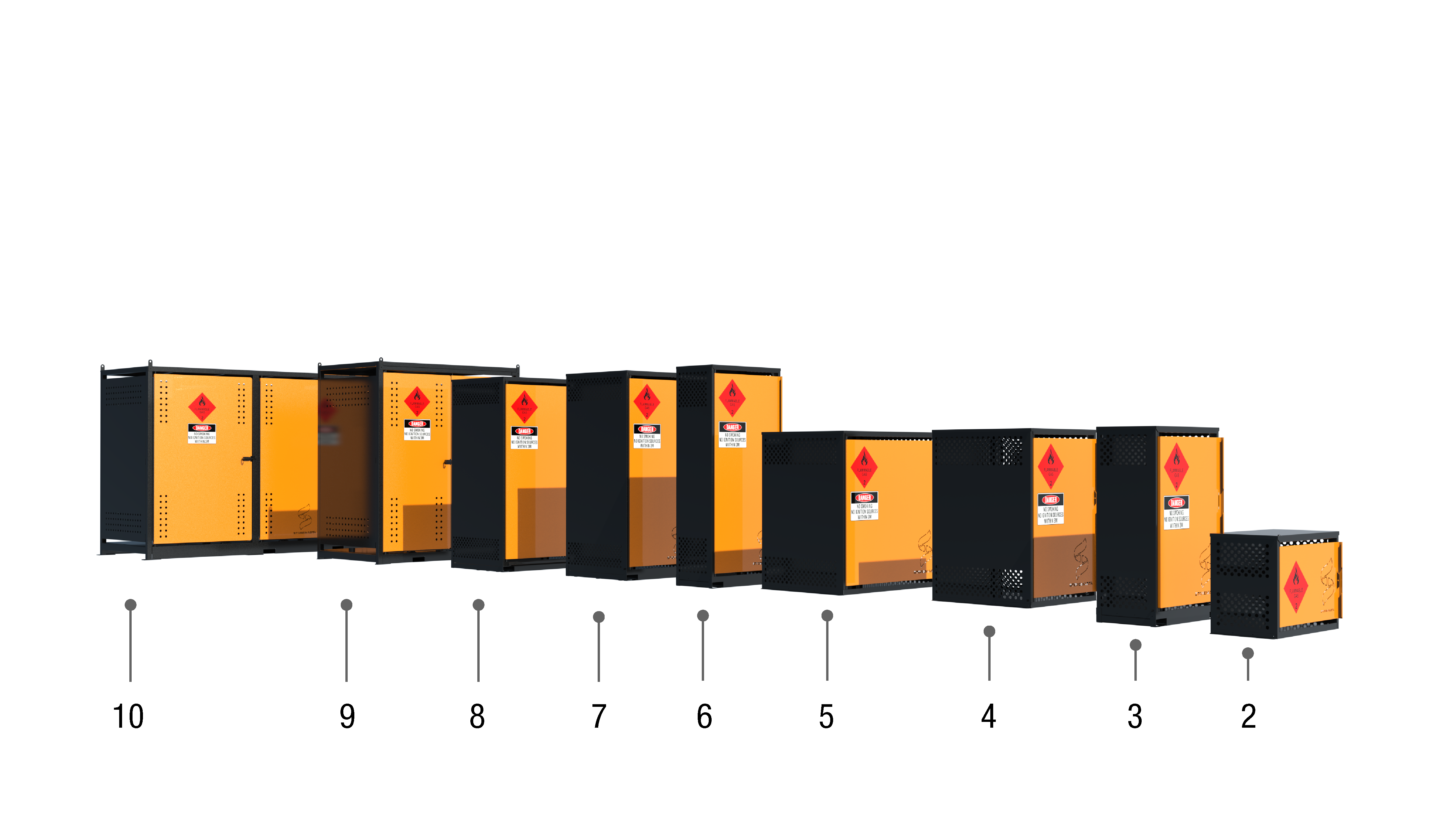 Gas Bottle Storage - Premium Range G9