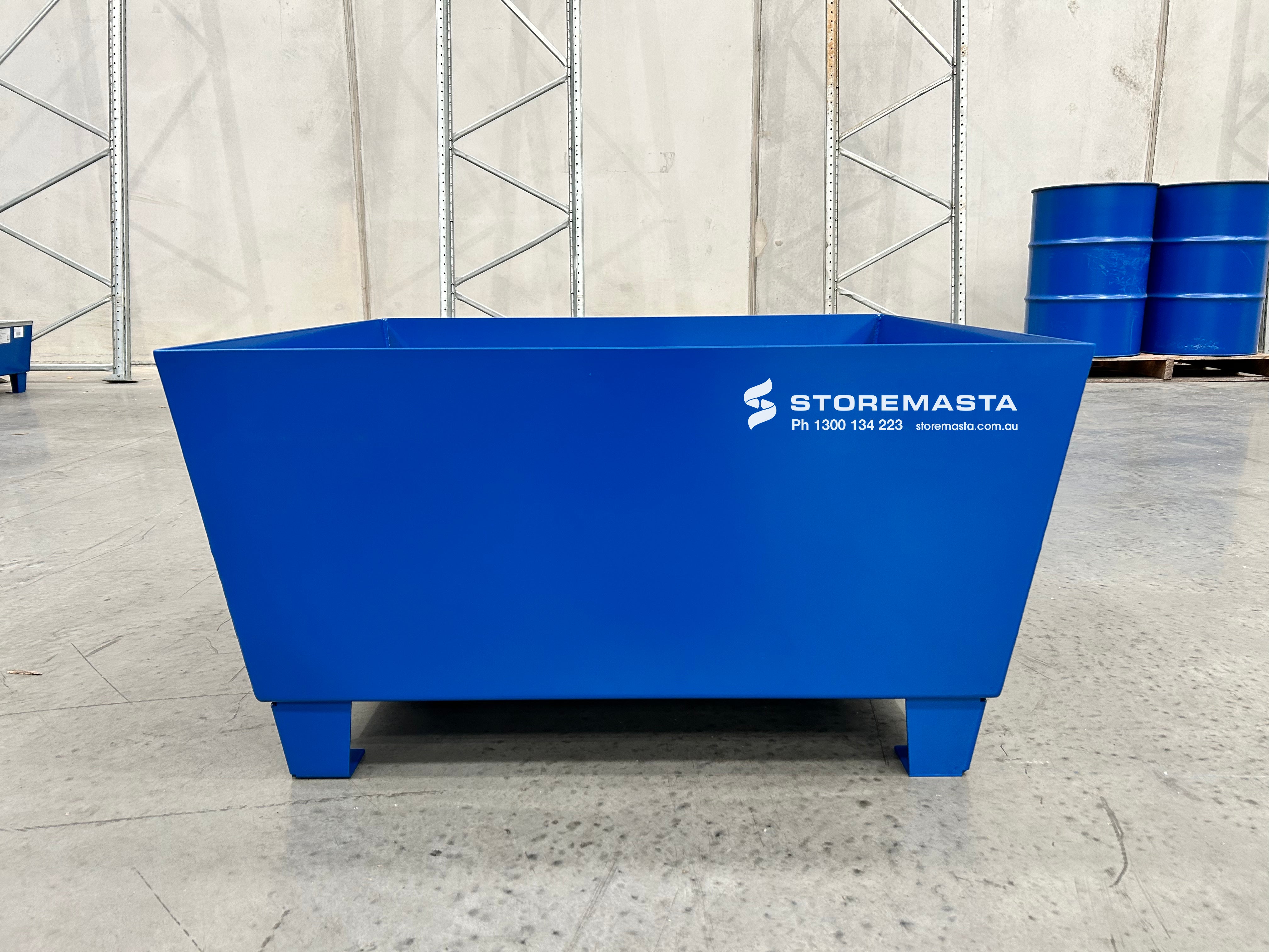 220L Steel Sump Pallet – Blue