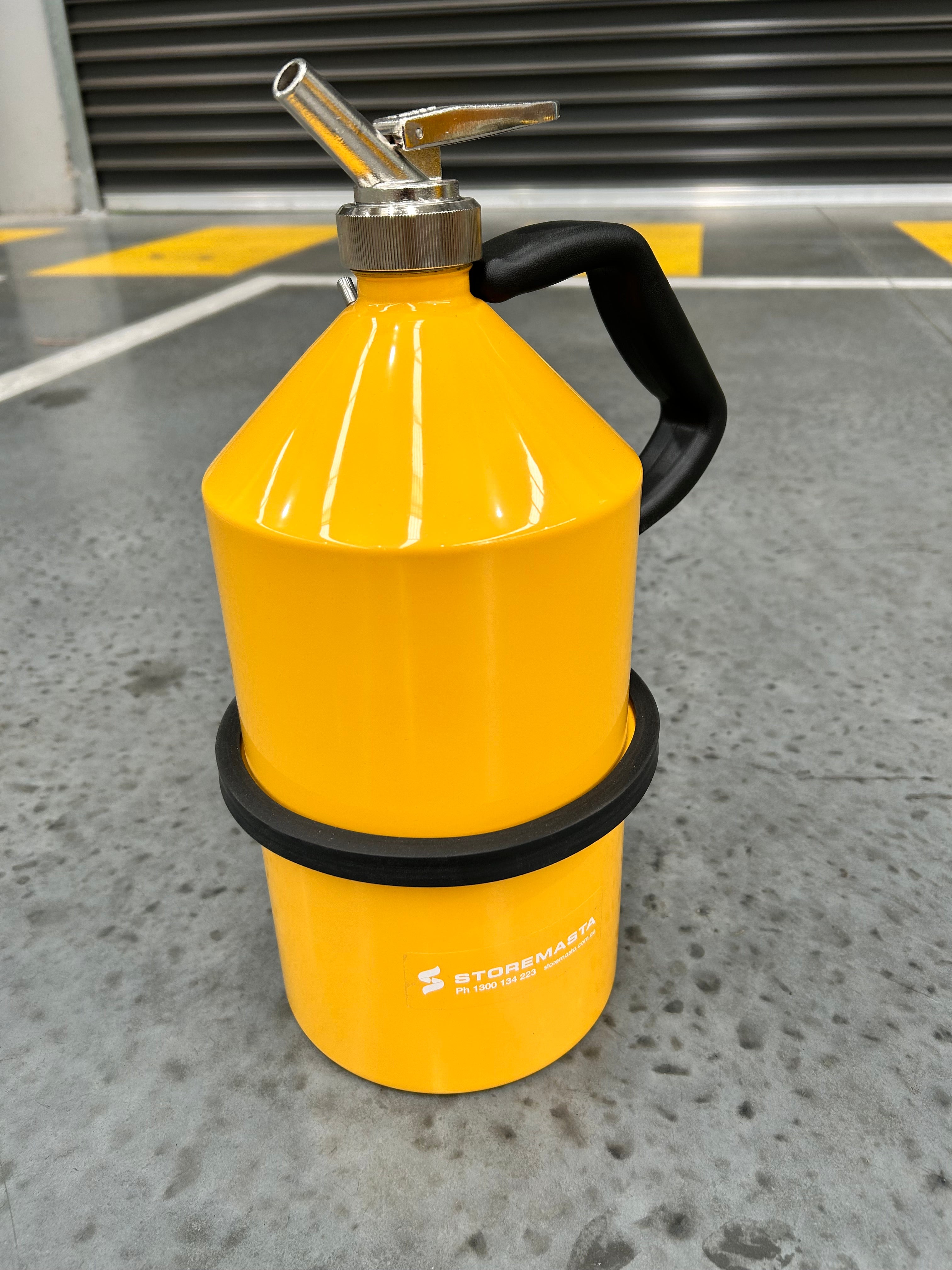 5L Safety Can - Signal Yellow with SS Tap
