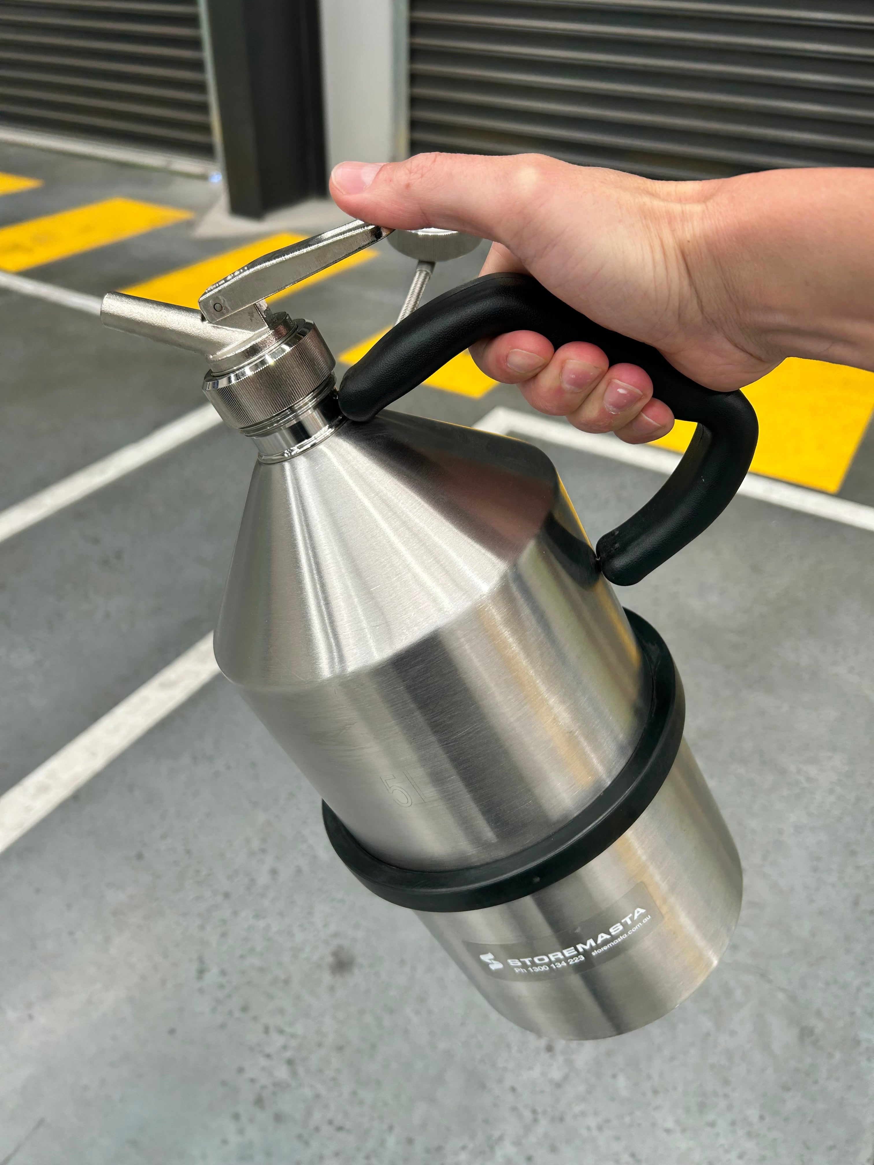 5L Safety Can - Stainless Steel with SS Tap
