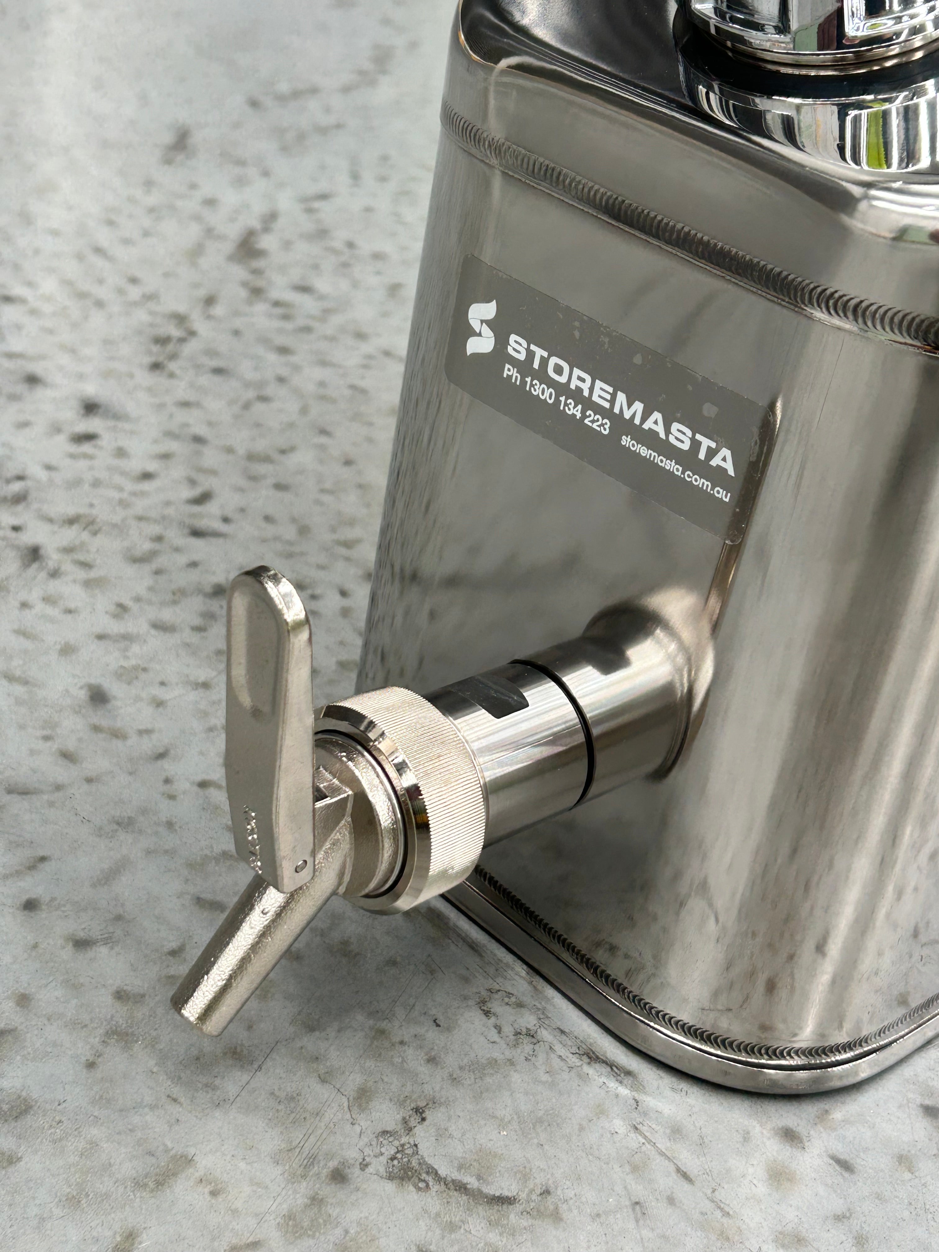 10L Safety Canister - Stainless Steel with SS Tap