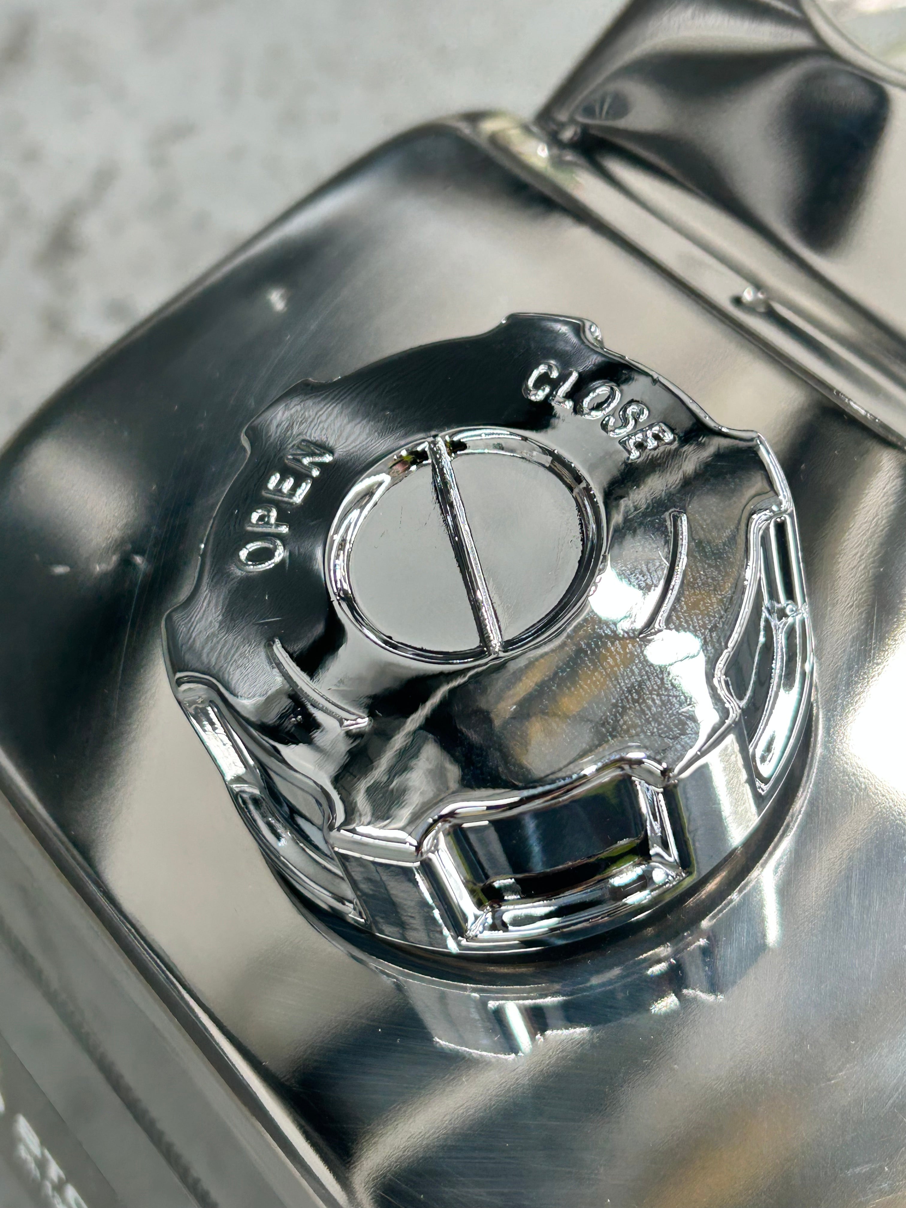 10L Safety Canister - Stainless Steel with SS Tap