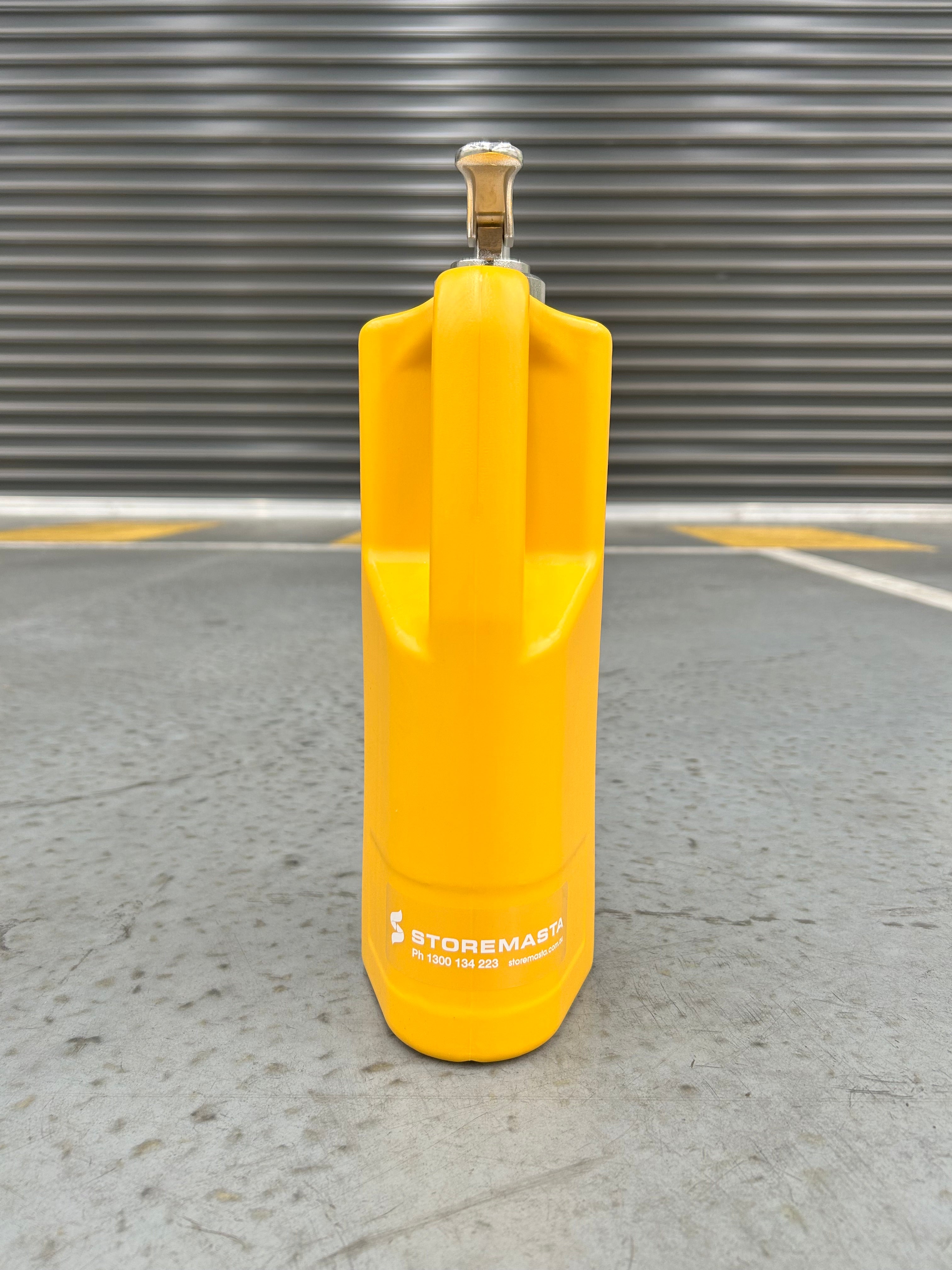 1L Safety Can - Polyethylene Yellow with SS Tap