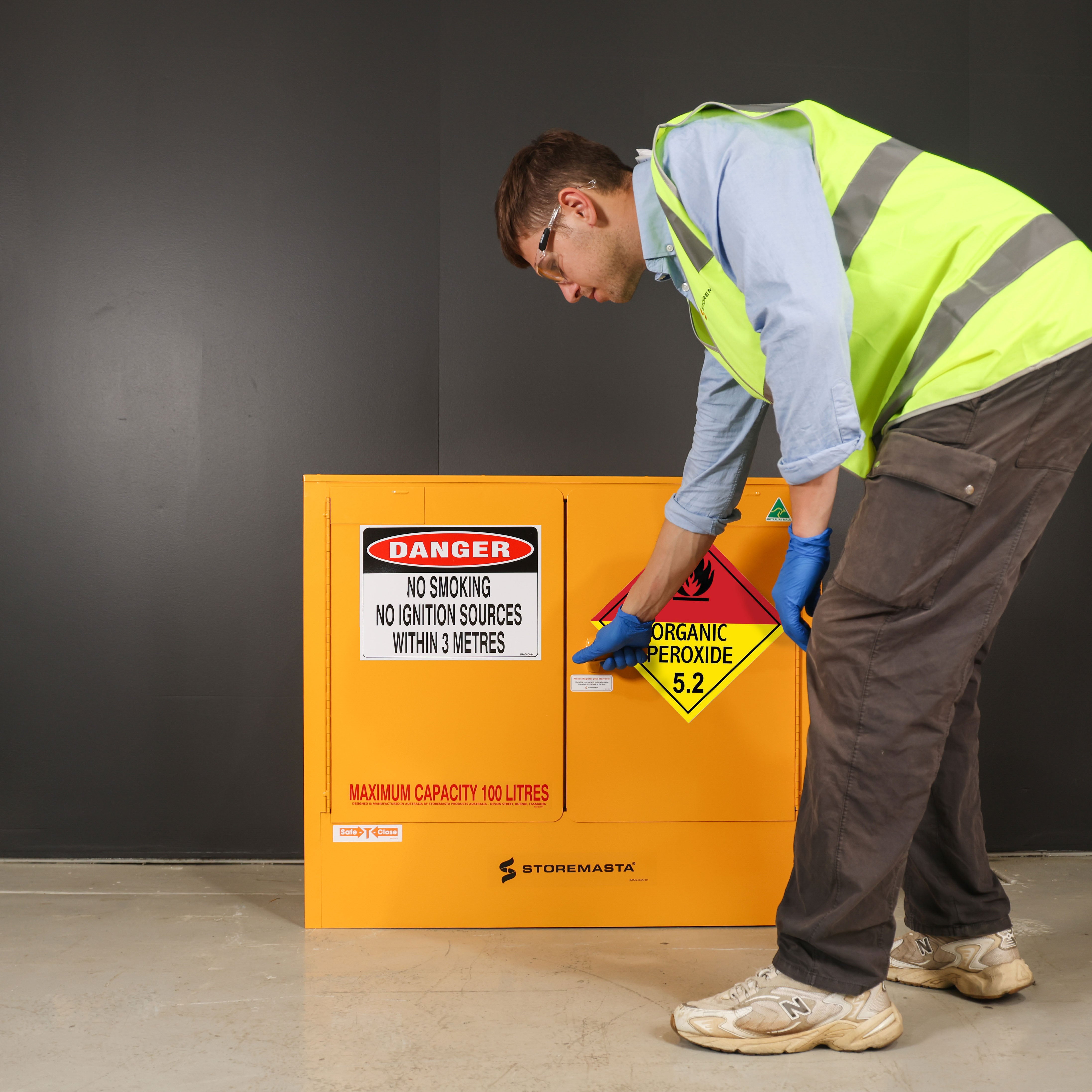 100L - Organic Peroxide Storage Cabinet