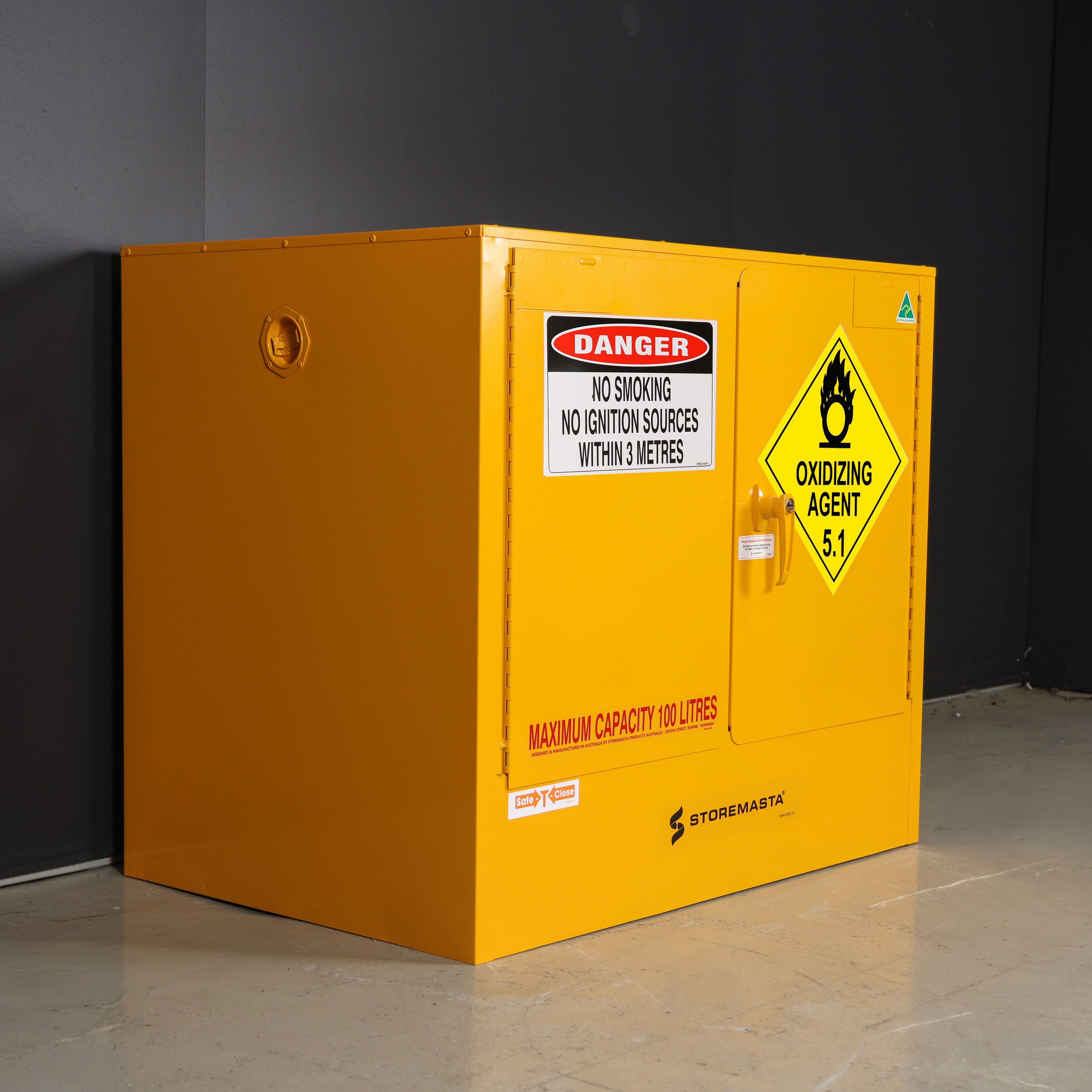 100L - Oxidising Agent Storage Cabinet