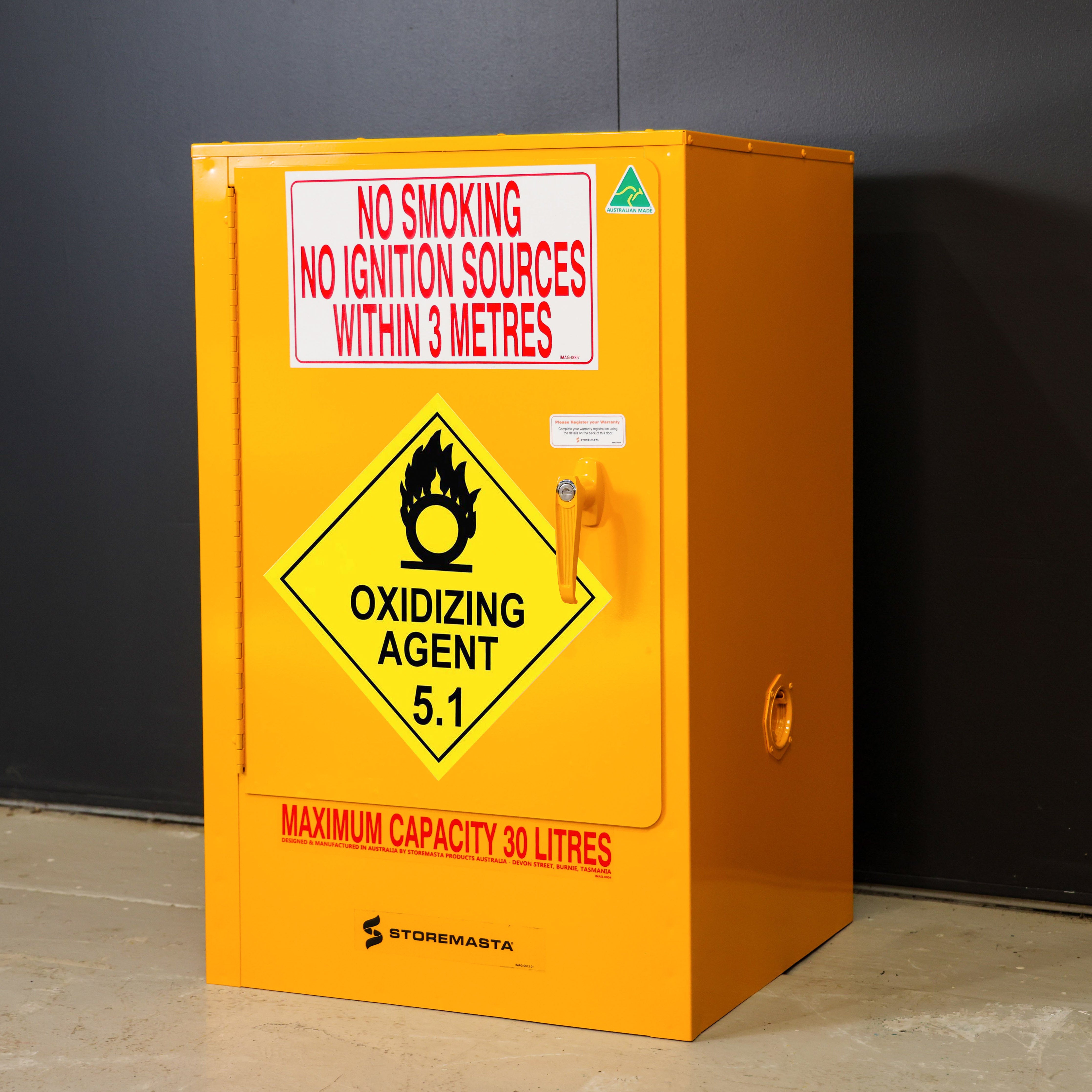30L - Oxidising Agent Storage Cabinet