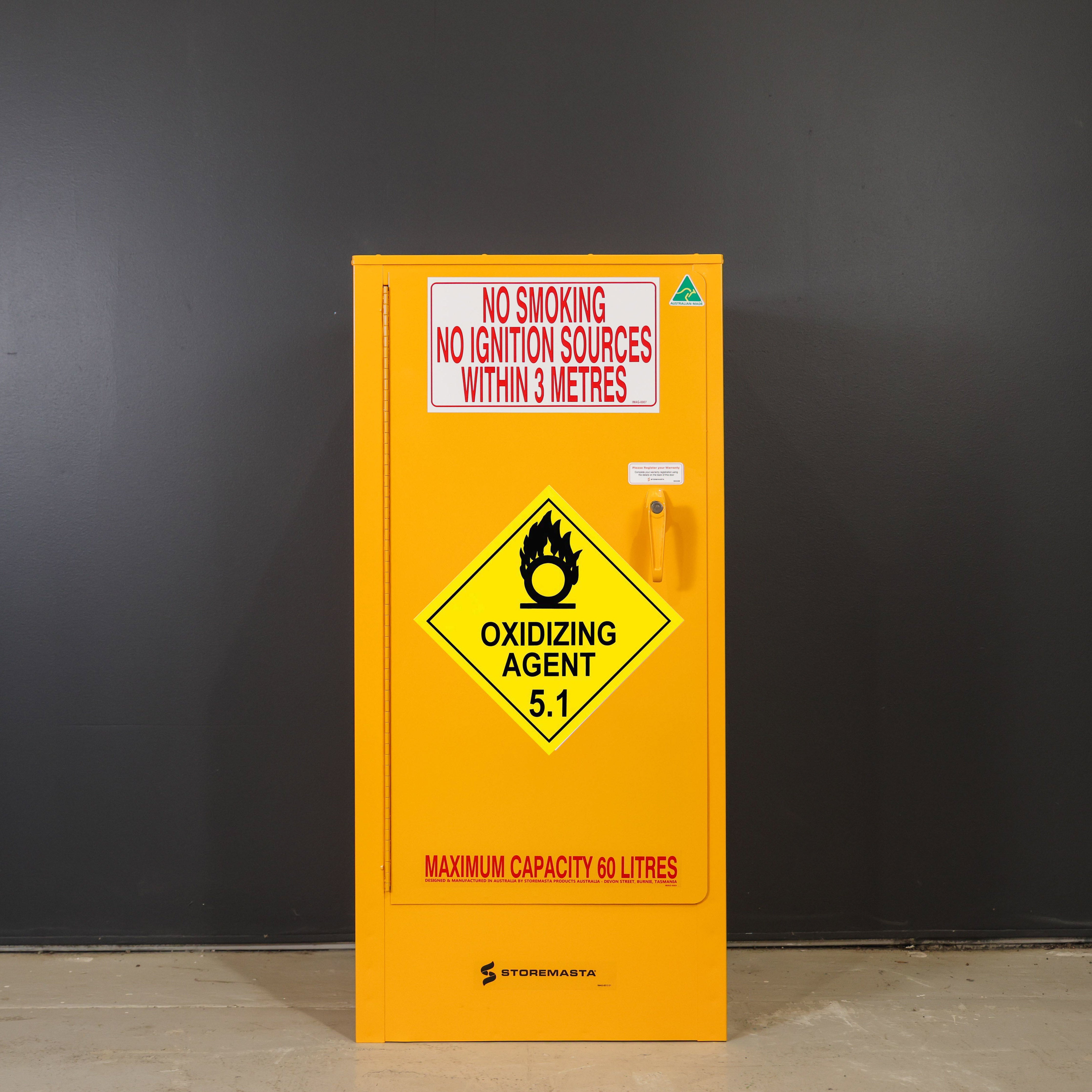 60L - Oxidising Agent Storage Cabinet