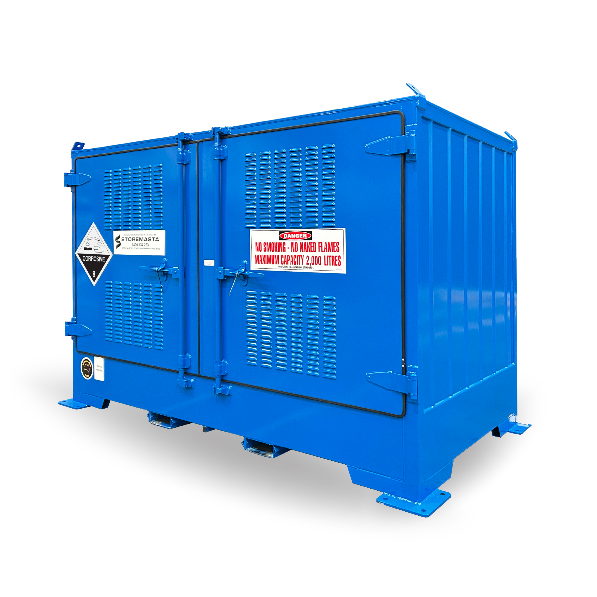 Single Depth Corrosive Substance Store - 2 IBC