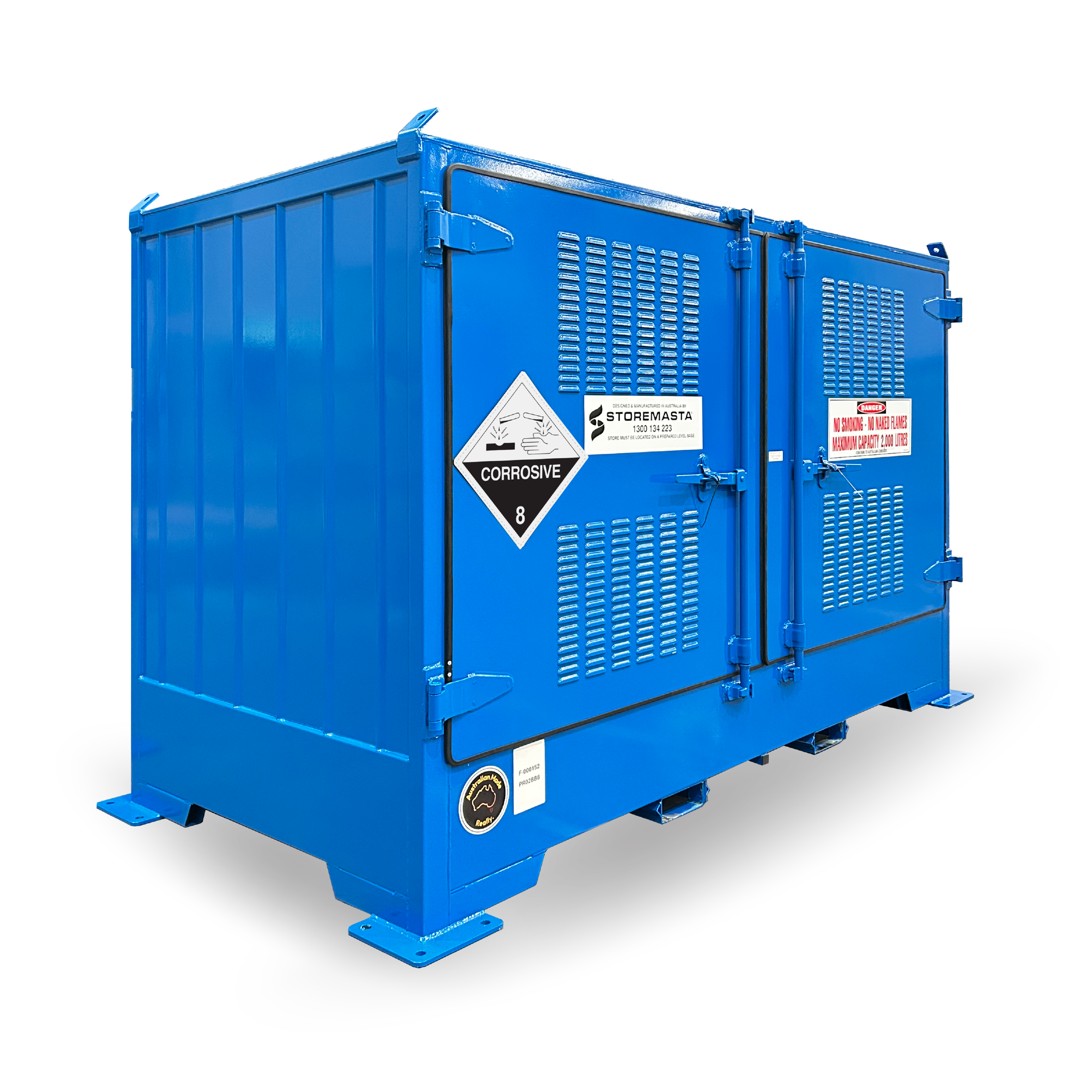 Single Depth Corrosive Substance Store - 2 IBC