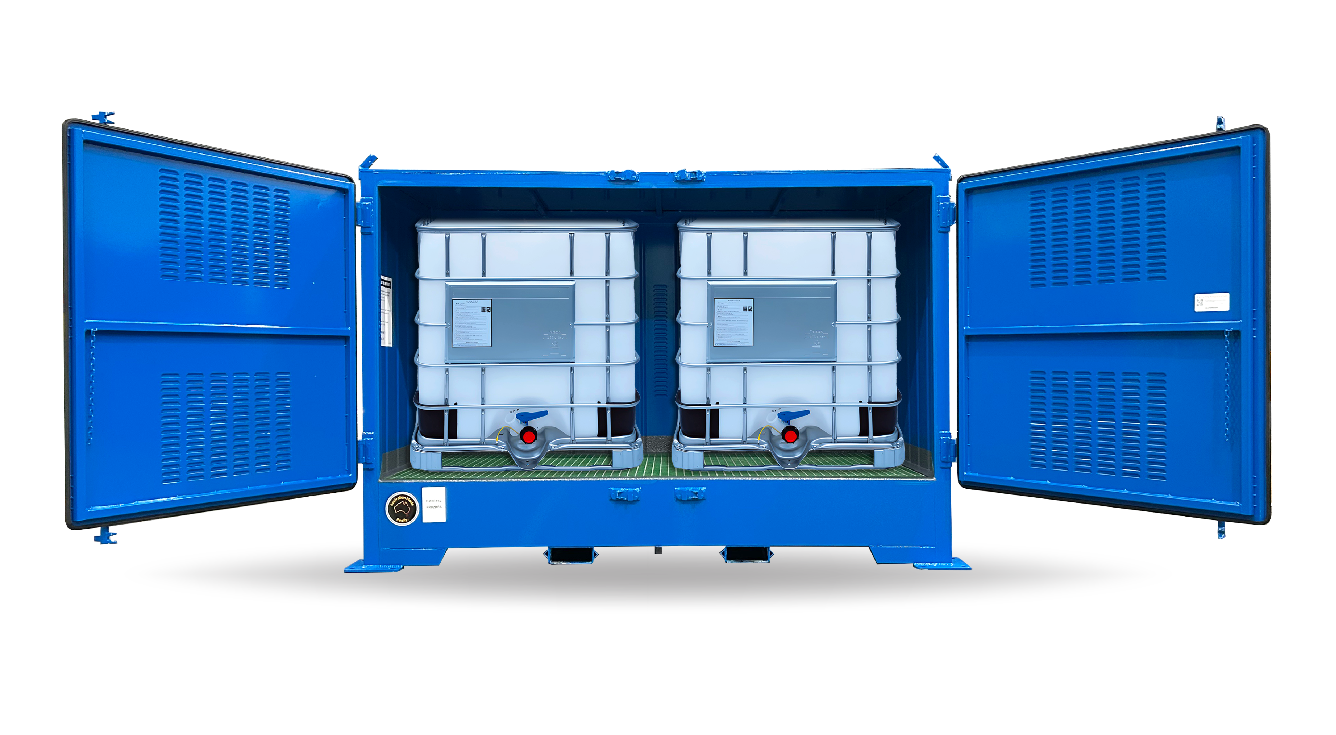 Single Depth Corrosive Substance Store - 2 IBC