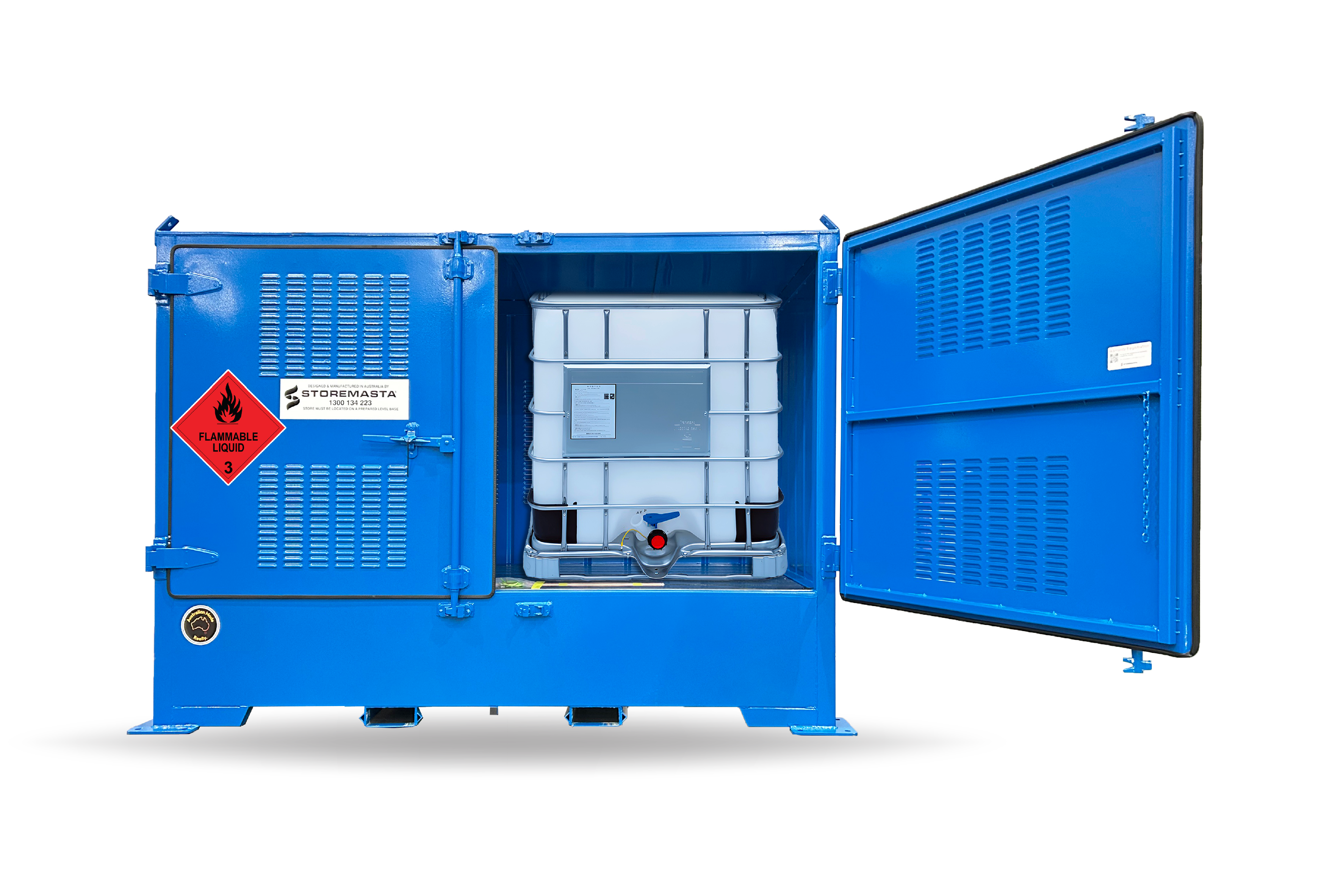 Single Depth Flammable Liquids Store - 2 IBC