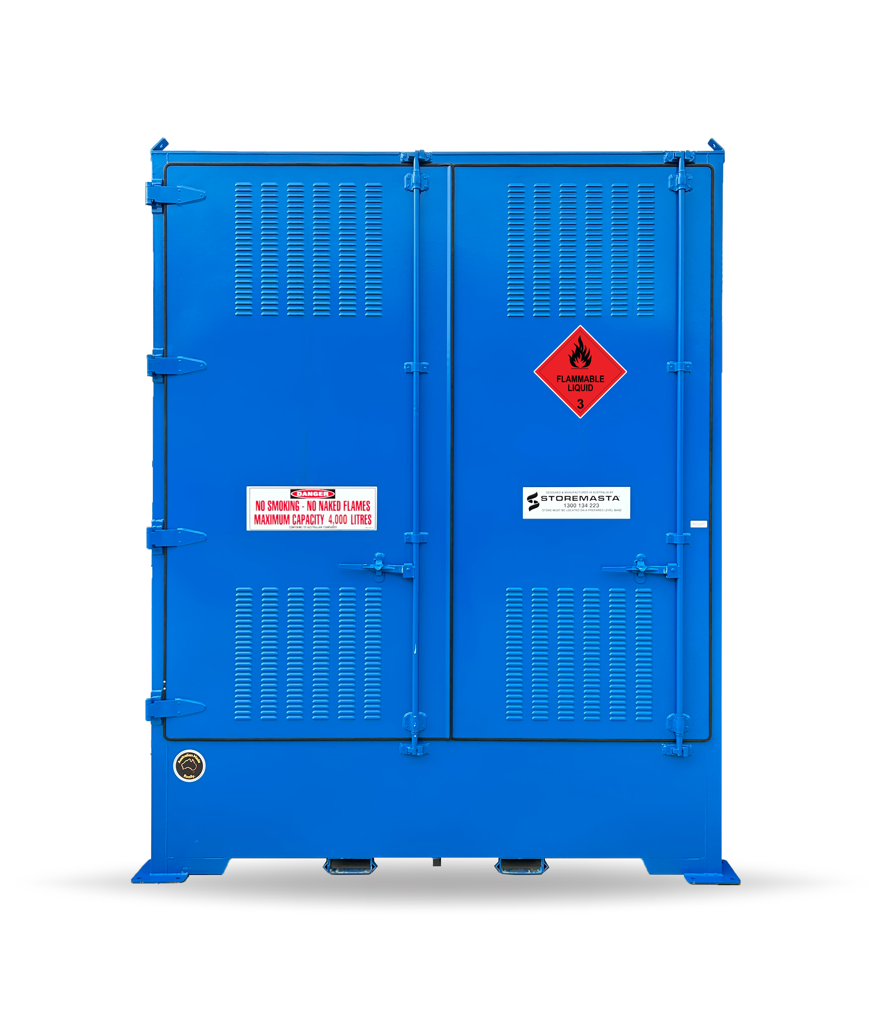 Single Depth Flammable Liquids Store - 4 IBC