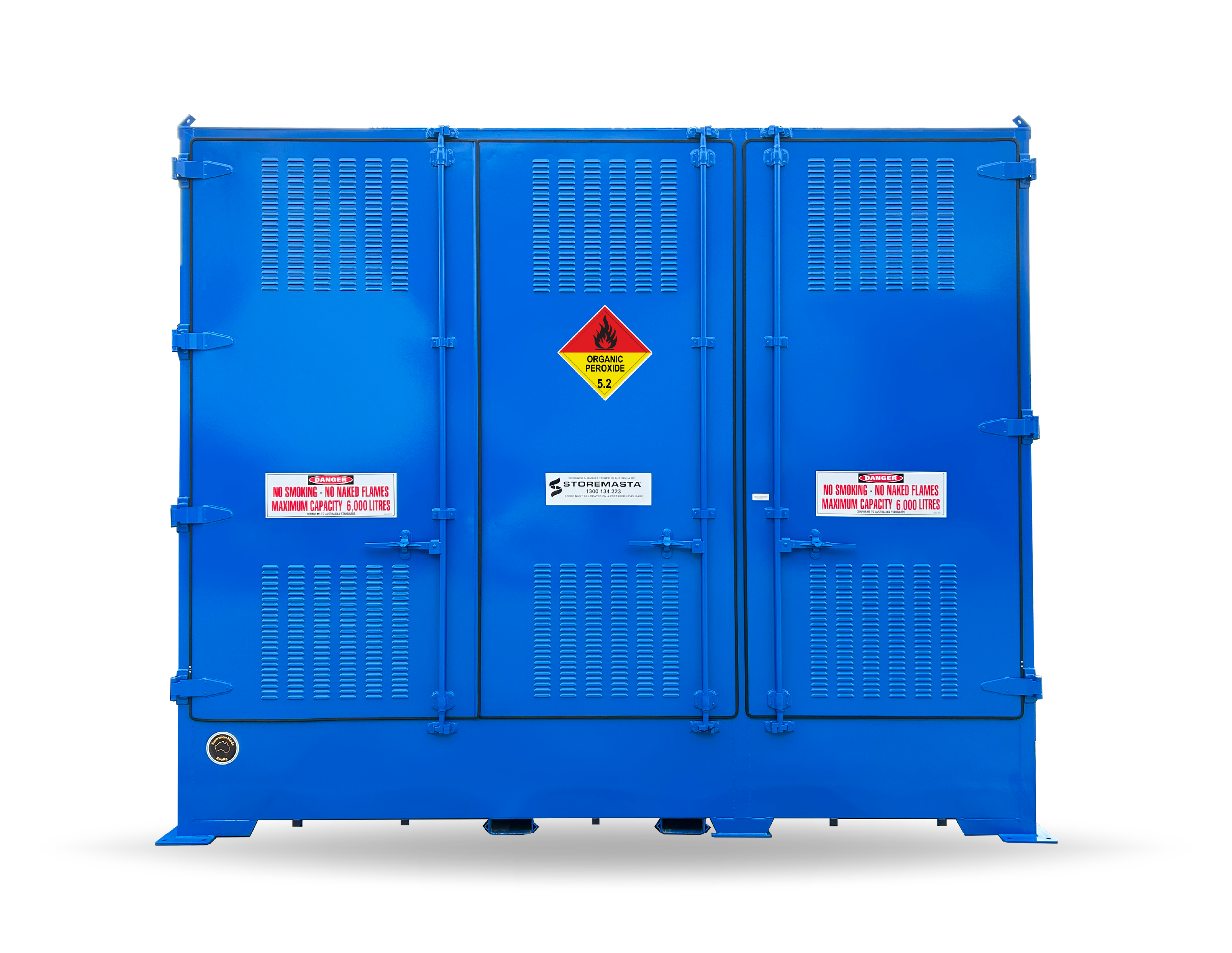 Single Depth Organic Peroxide Store - 6 IBC