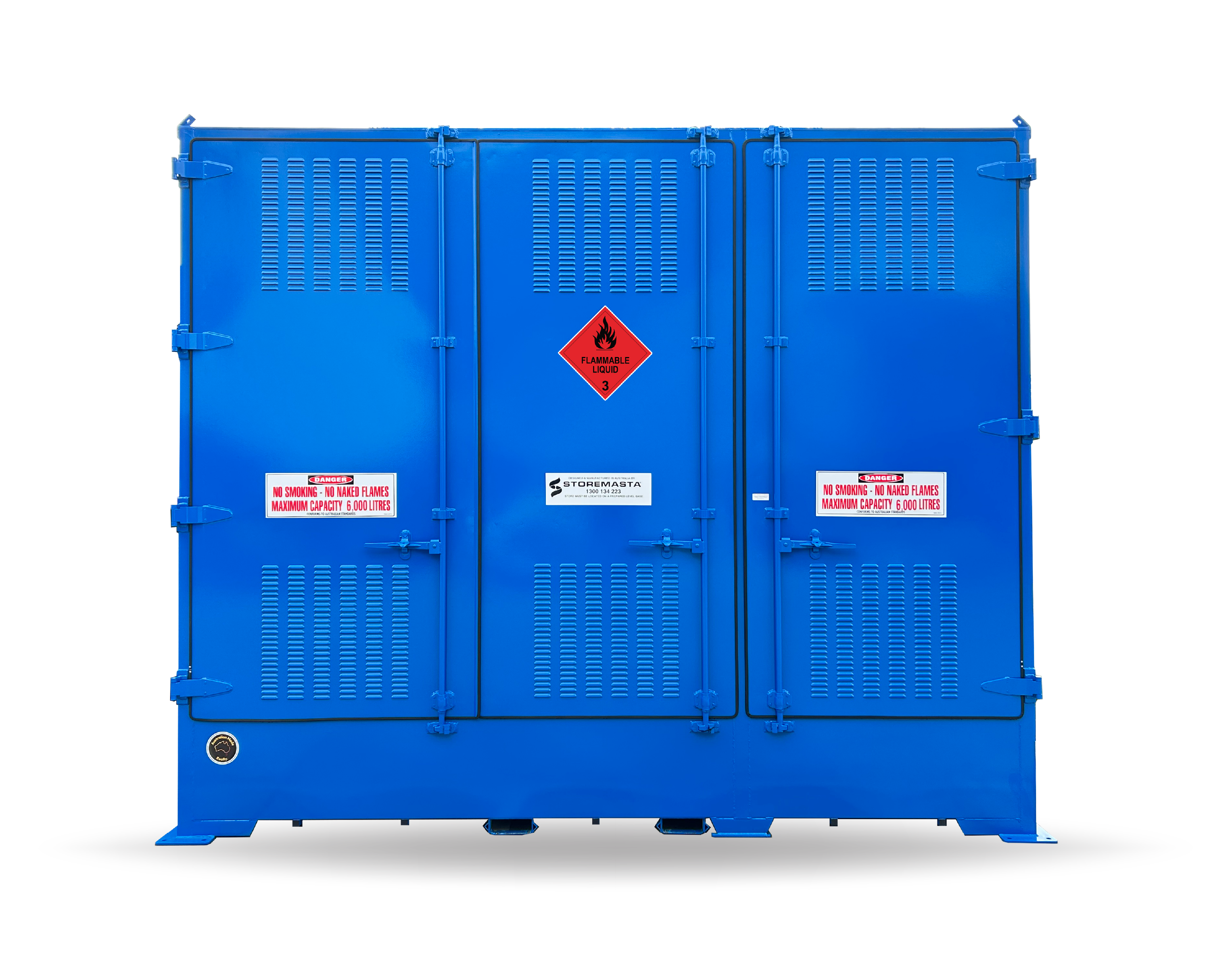 Single Depth Flammable Liquids Store - 6 IBC