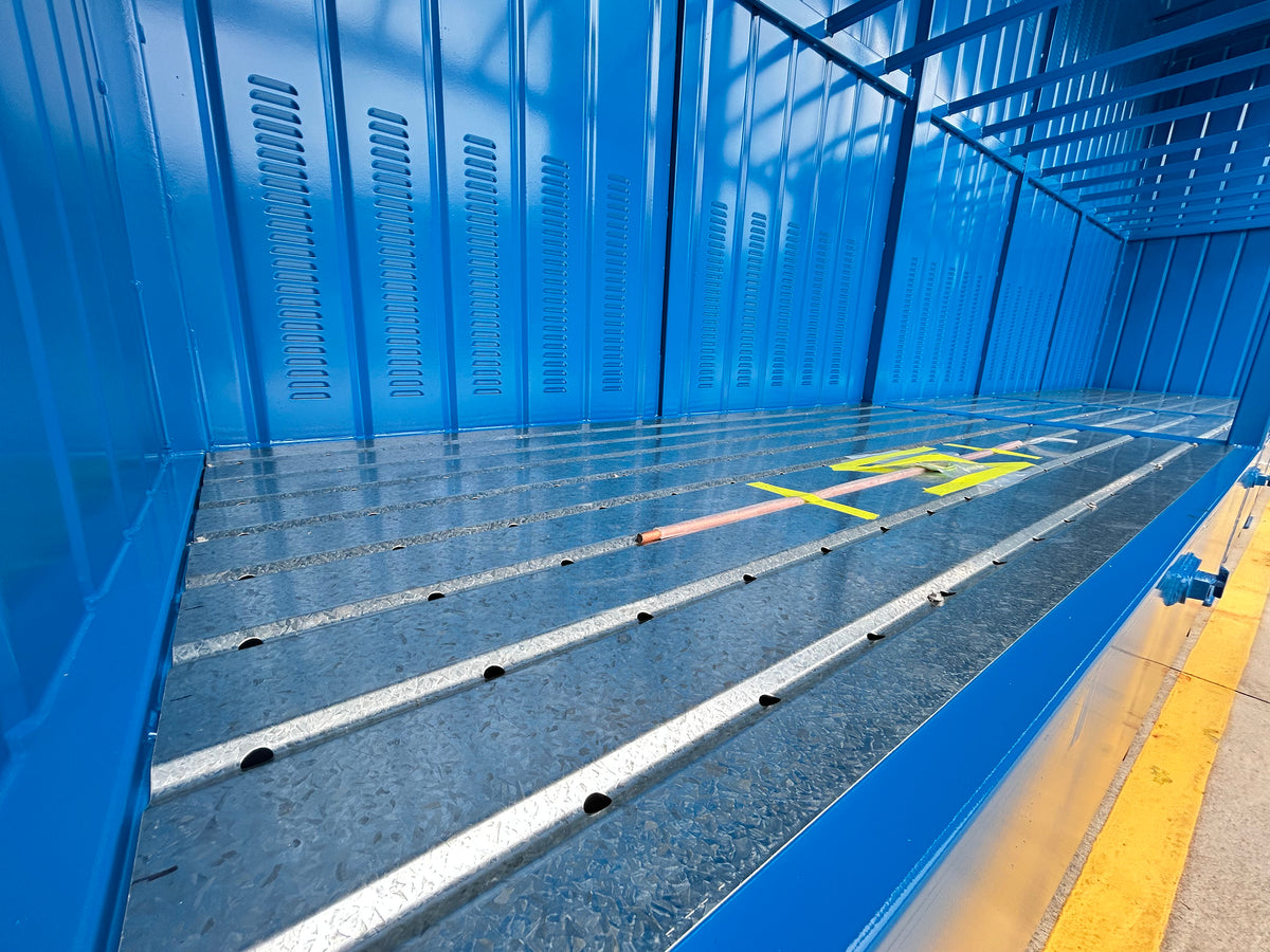 Single Depth Flammable Liquids Store - 10 IBC