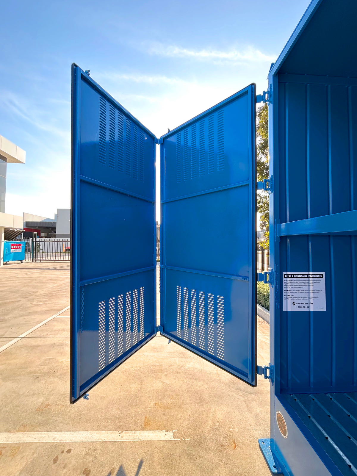 Single Depth Flammable Liquids Store - 12 IBC