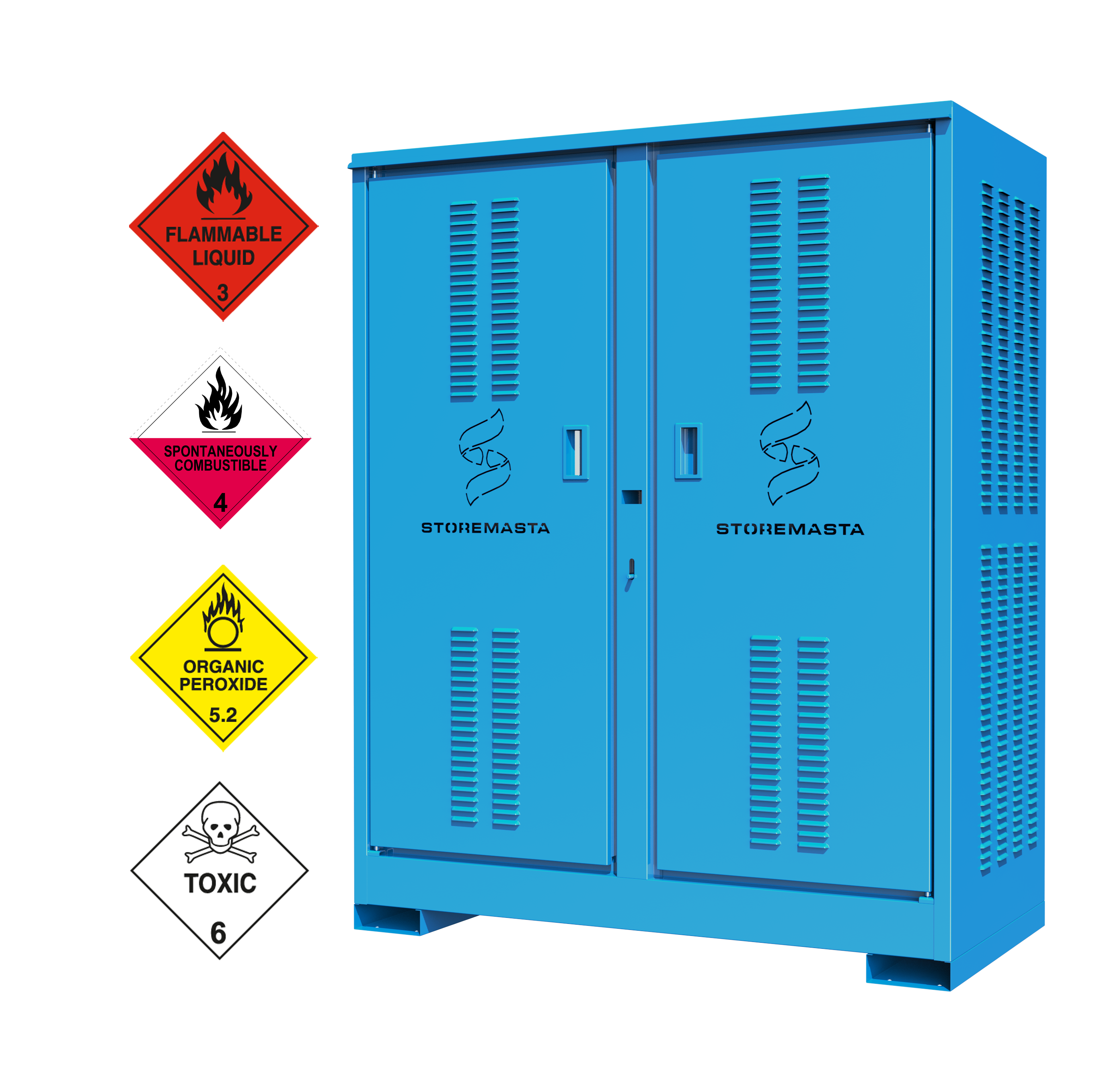 450L Outdoor DG Cabinet