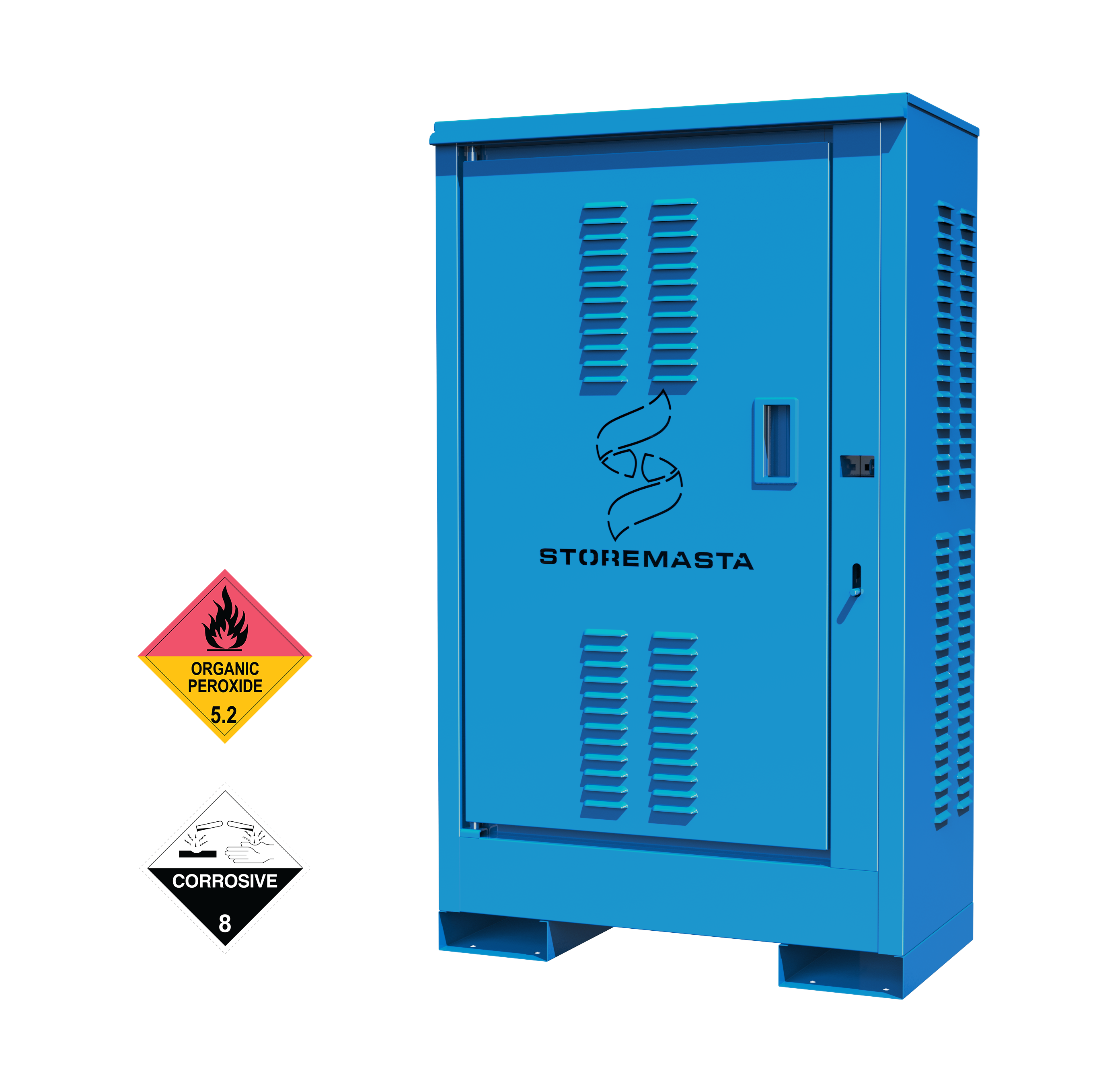 80L Outdoor DG Cabinet - Corrosive