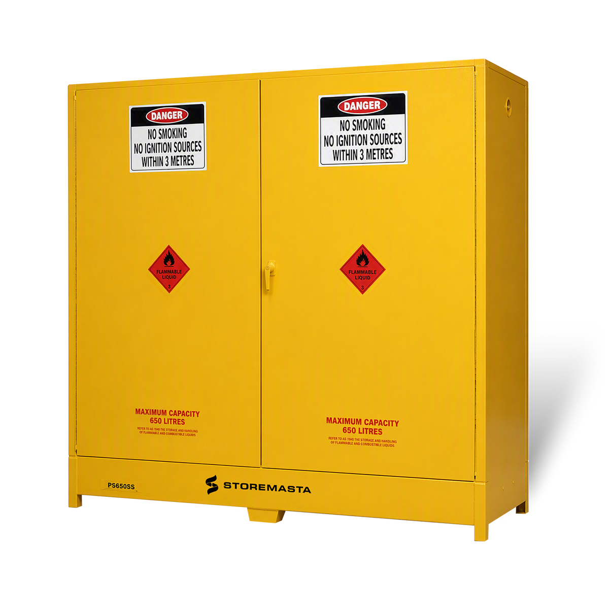 650L - Large Capacity Flammable Liquids Storage Cabinet