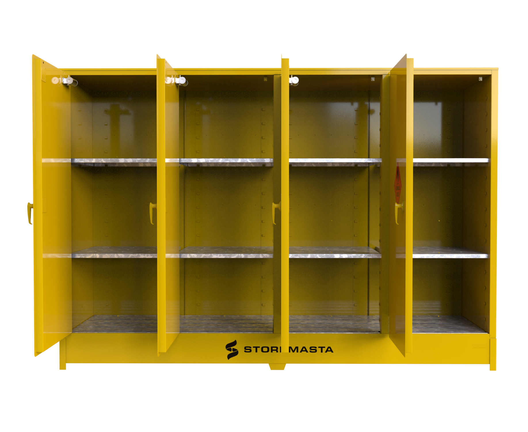 850L - Large Capacity Flammable Liquids Storage Cabinet