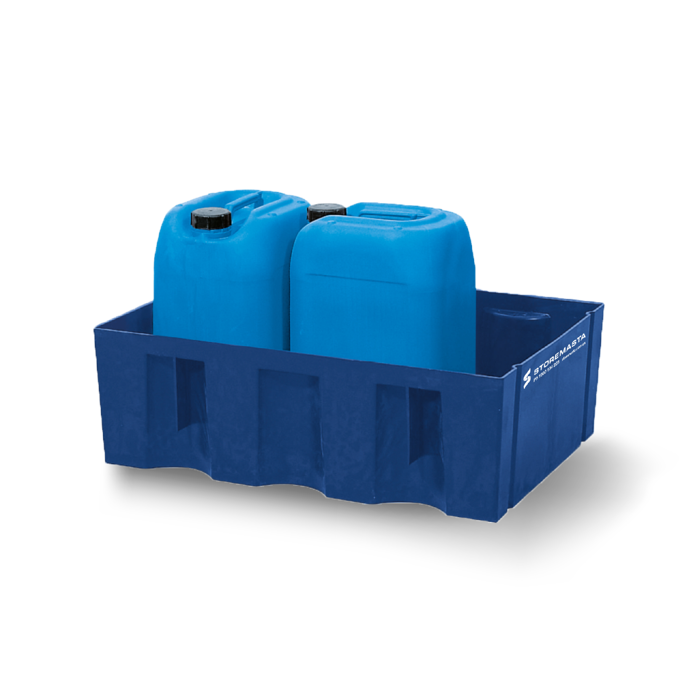 60L Polyethylene Sump Pallet - Blue