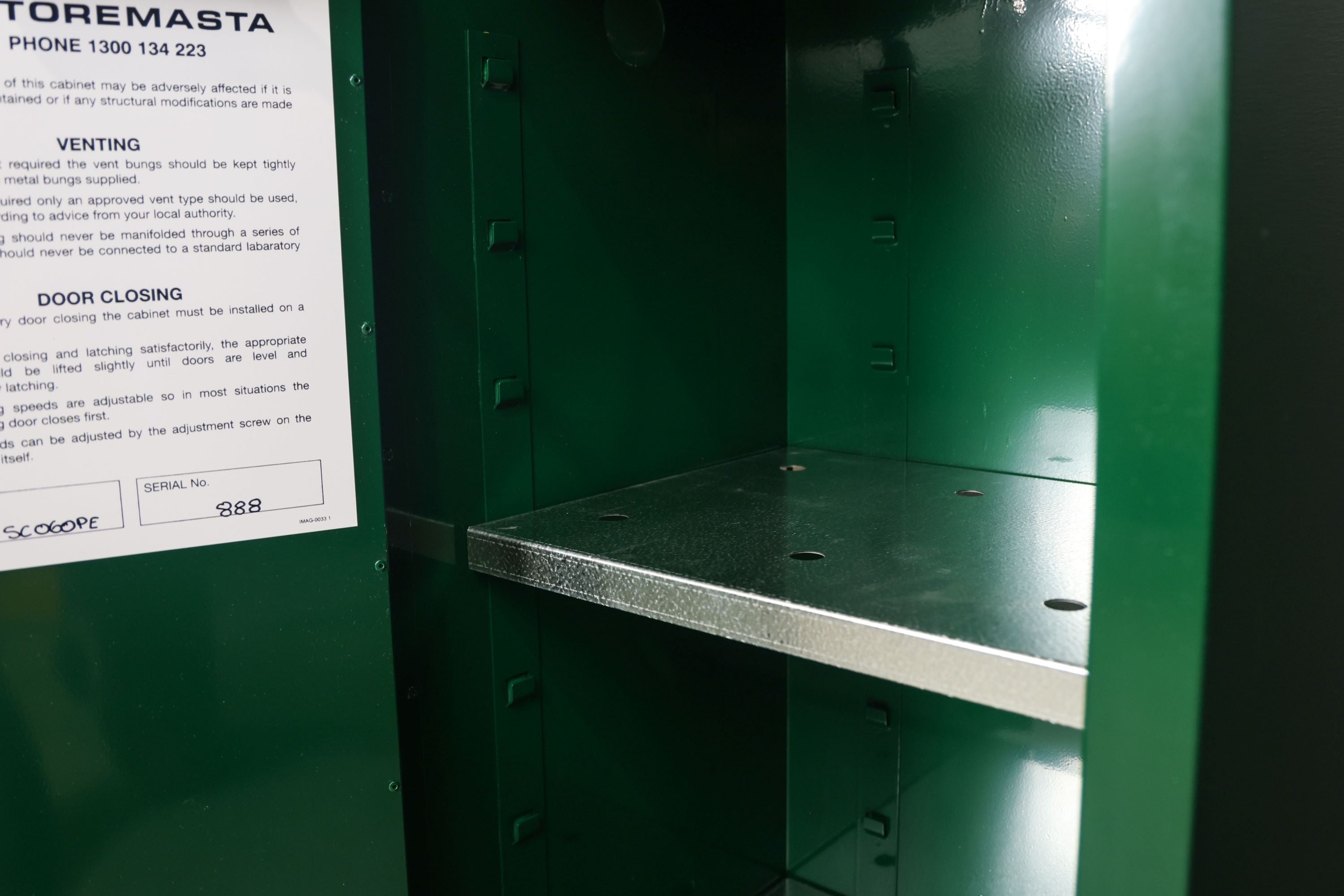 60L - Pesticides Storage Cabinet