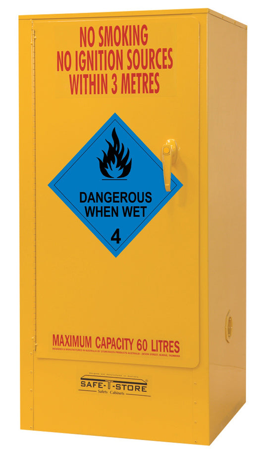 Dangerous When Wet Storage Cabinet - 60L