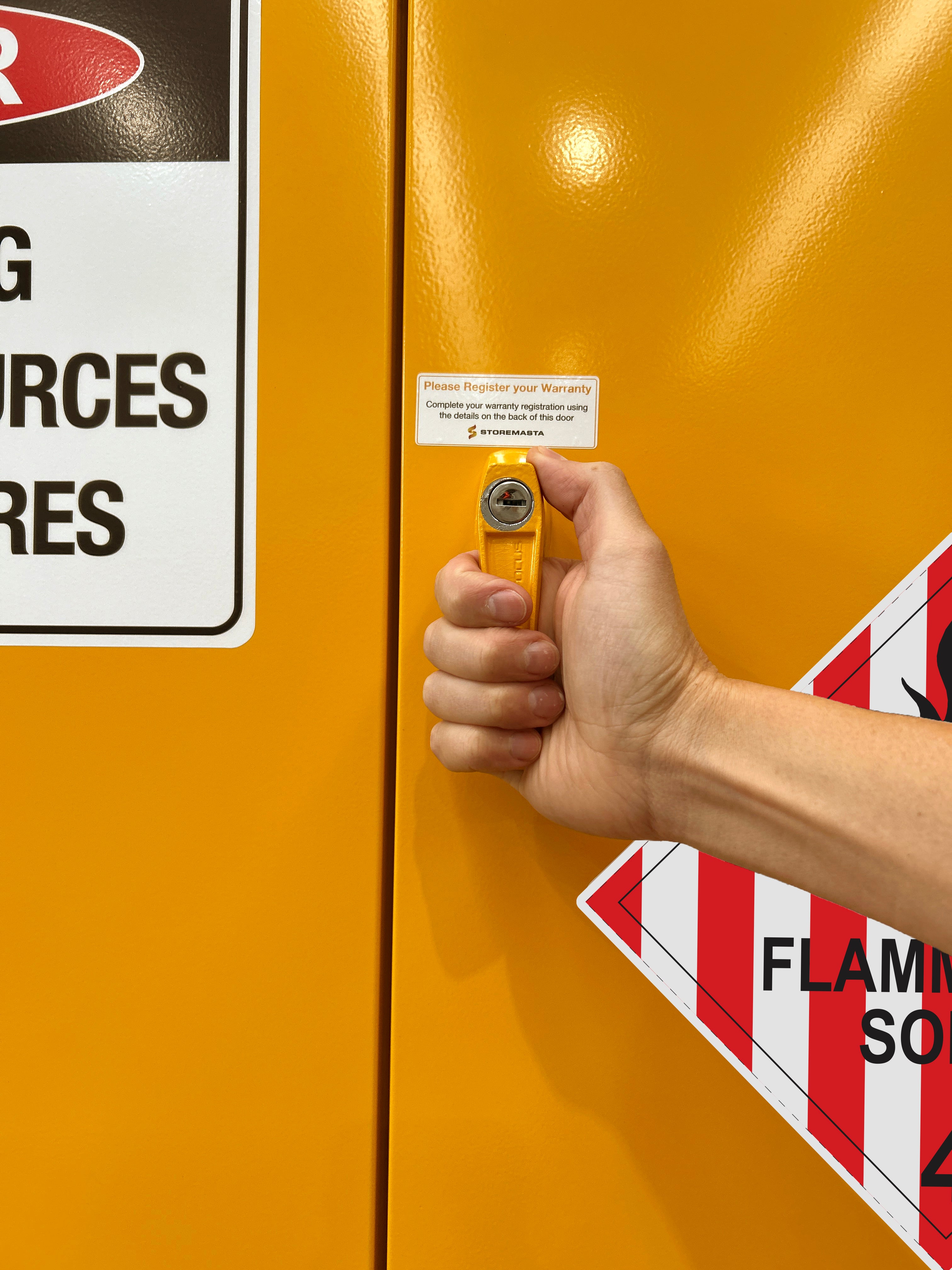 Flammable Solids Storage Cabinet - 160L