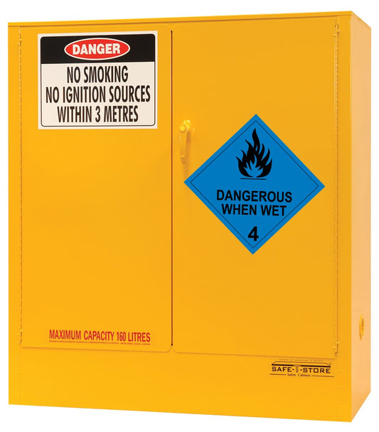 Dangerous When Wet Storage Cabinet - 160L