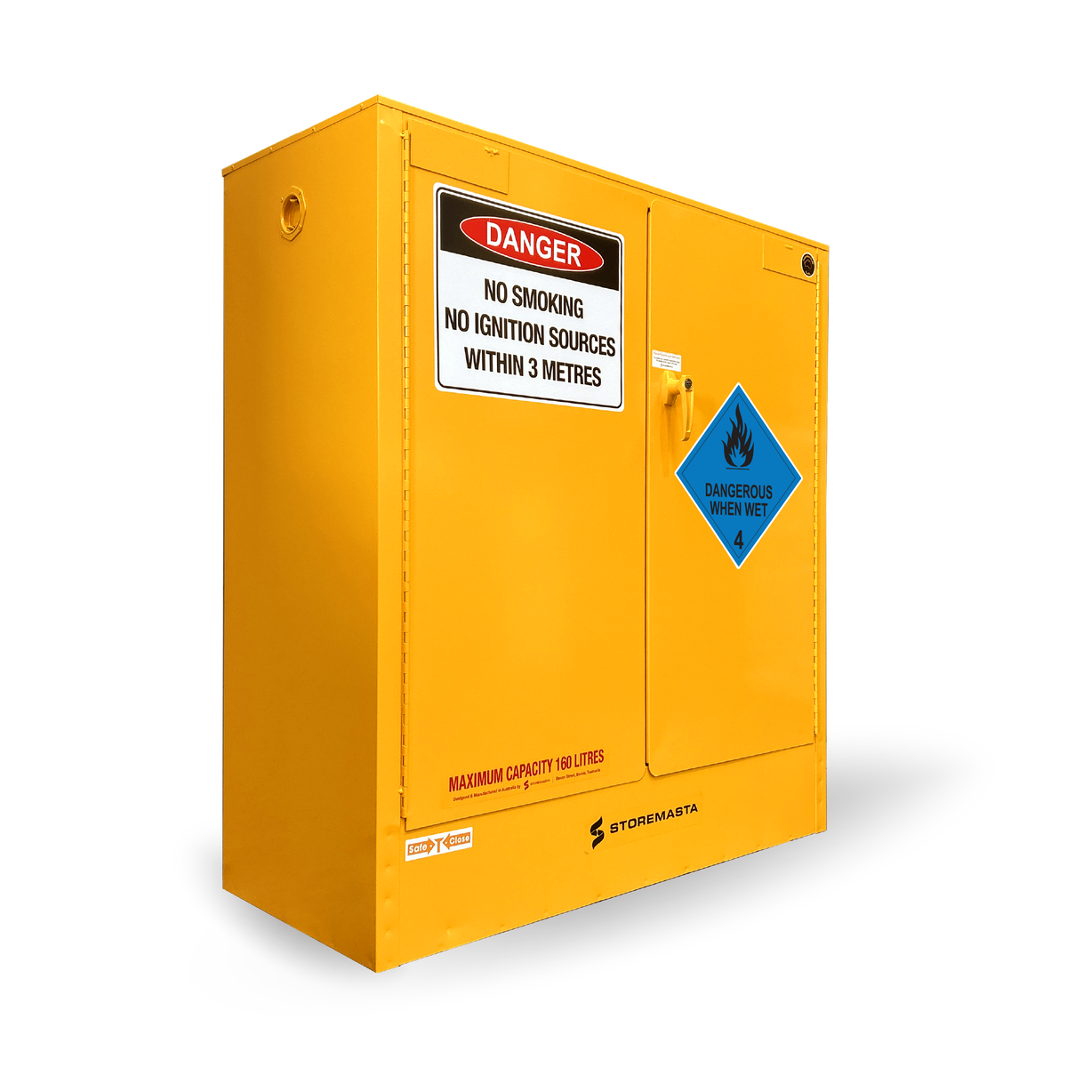 Dangerous When Wet Storage Cabinet - 160L