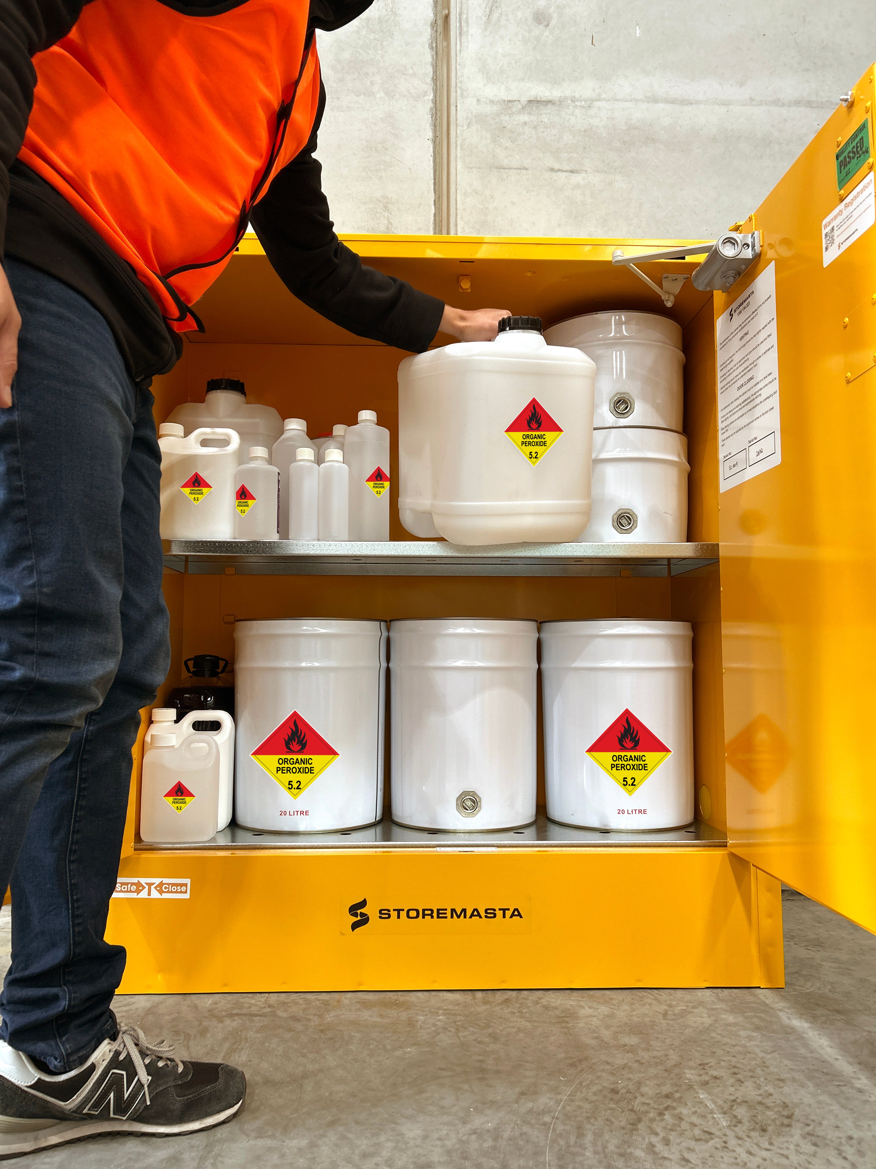 160L - Organic Peroxide Storage Cabinet