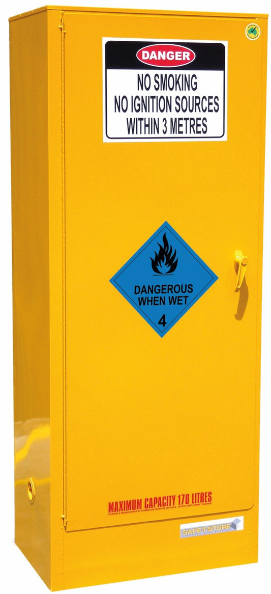 Dangerous When Wet Storage Cabinet - 170L