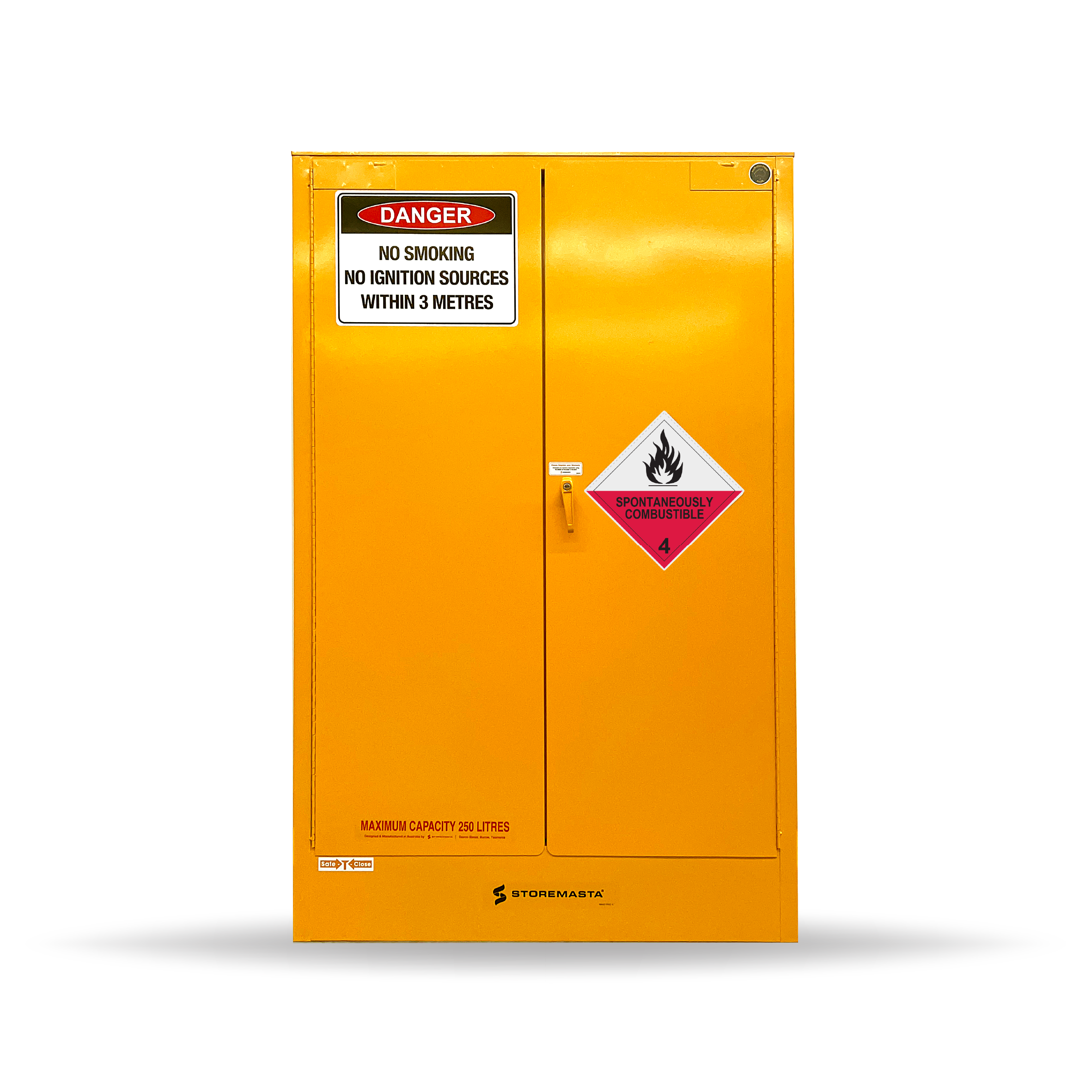 Spontaneously Combustible Substance Storage Cabinet - 250L