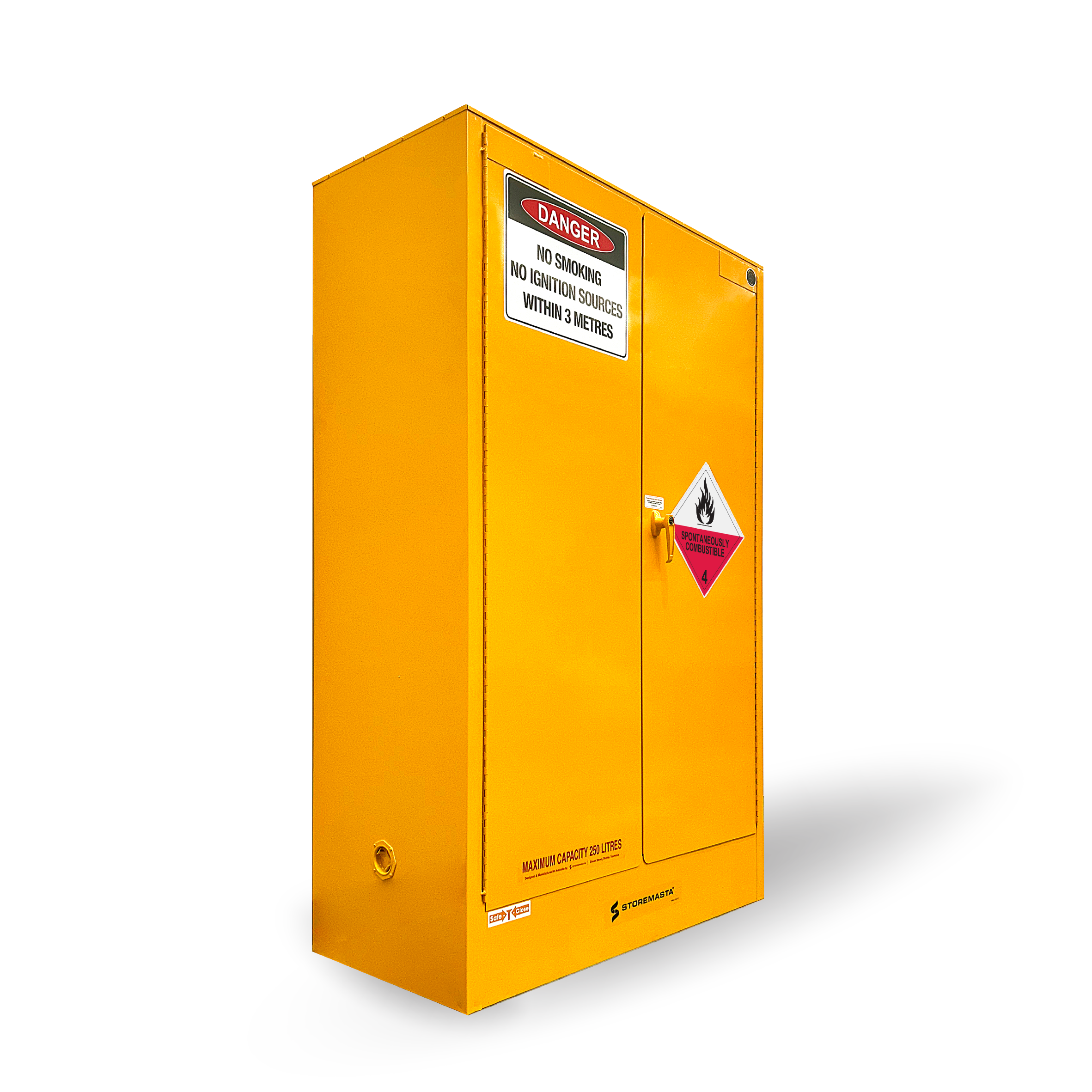 Spontaneously Combustible Substance Storage Cabinet - 250L