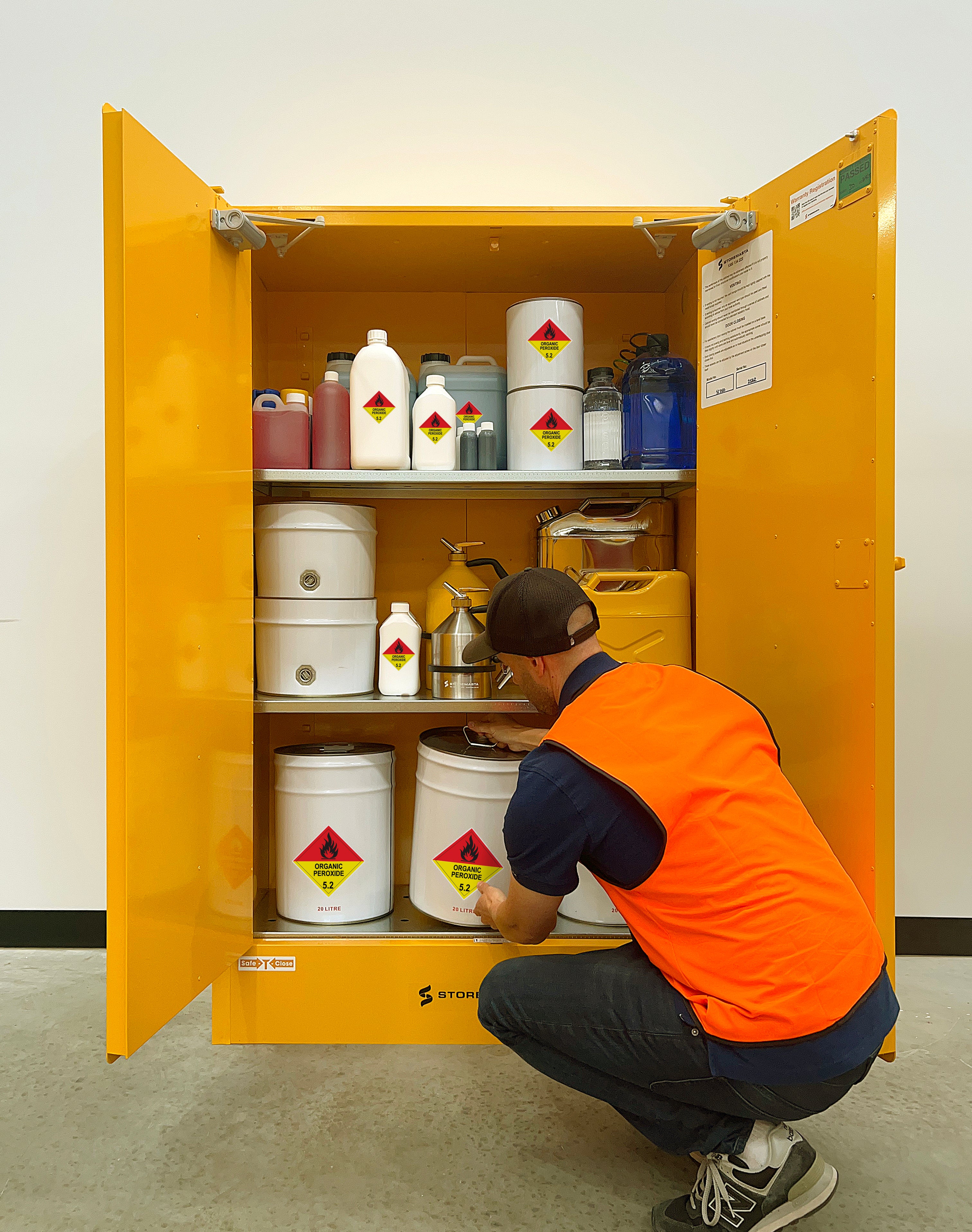 250L - Organic Peroxide Storage Cabinet