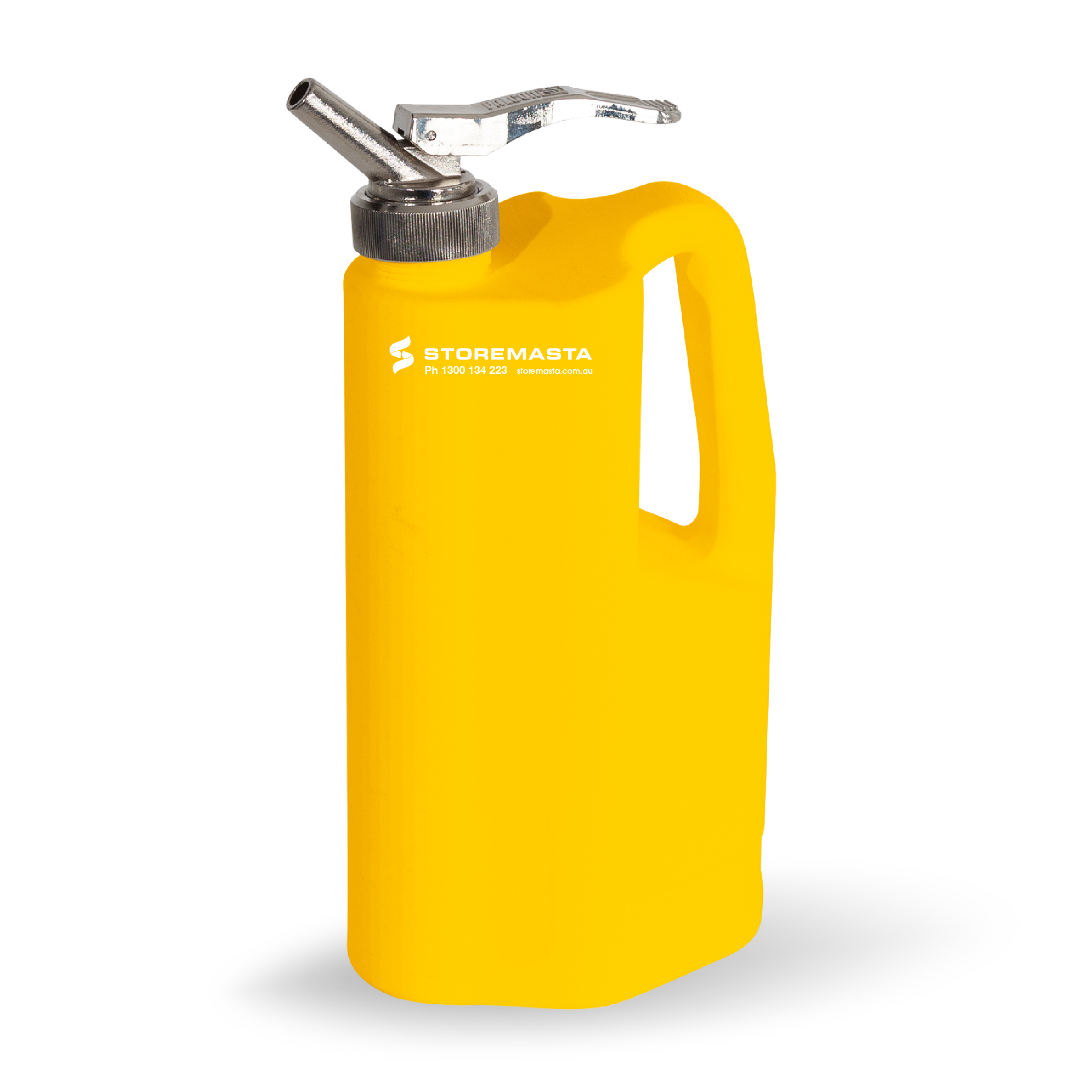 2L Safety Can - Polyethylene Yellow with SS Tap