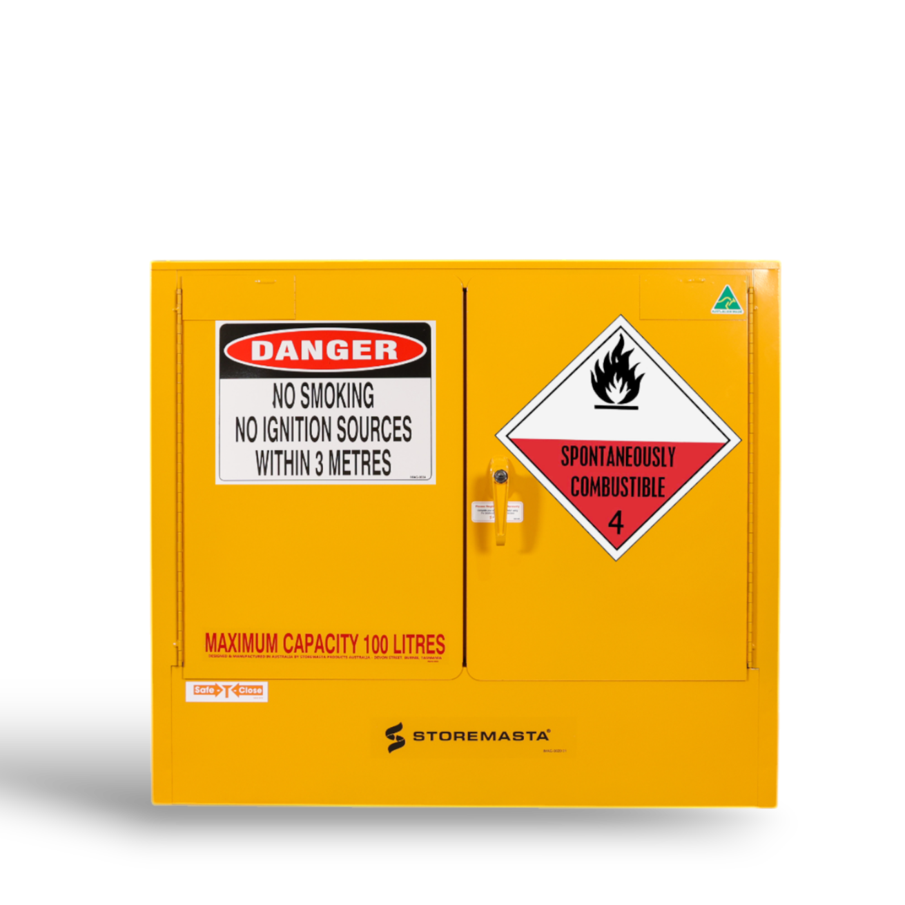 Spontaneously Combustible Substance Storage Cabinet - 100L